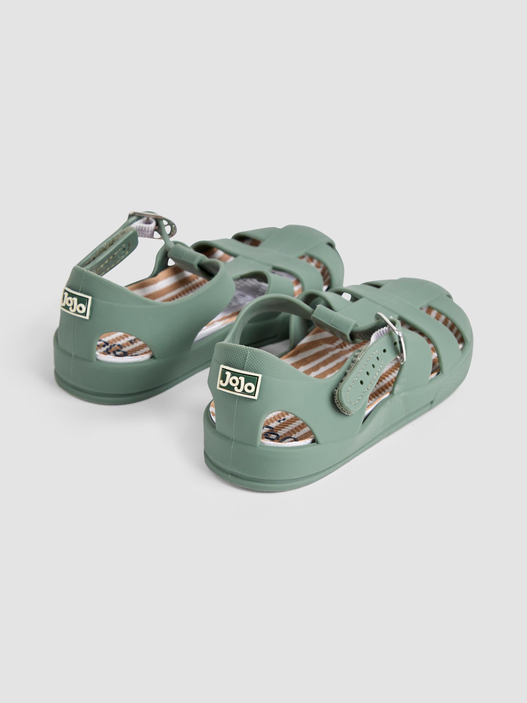 Khaki Jelly Sandals - Image 2 of 4