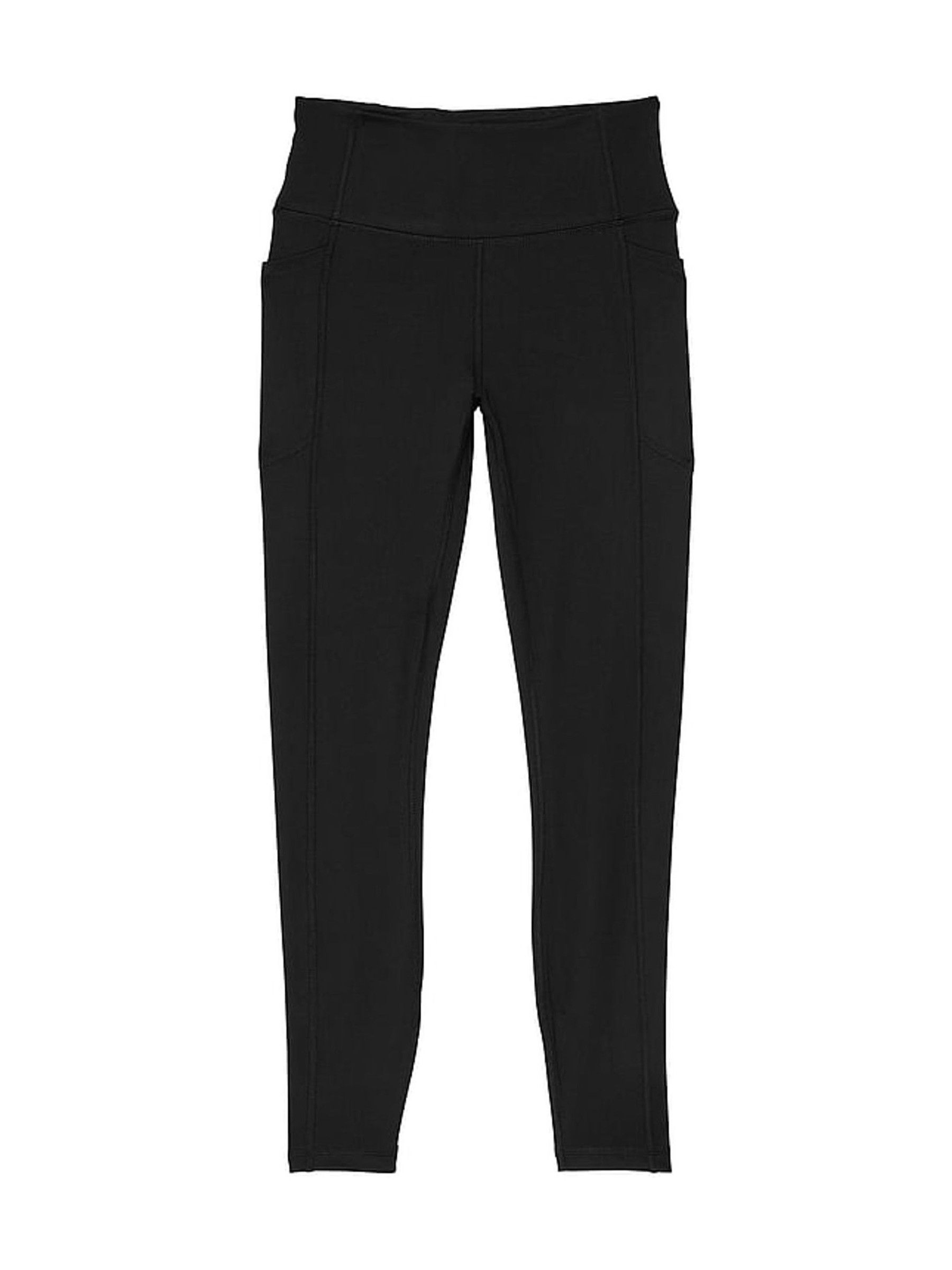 Black 7/8 Length Essential Pocket Leggings - Image 3 of 3