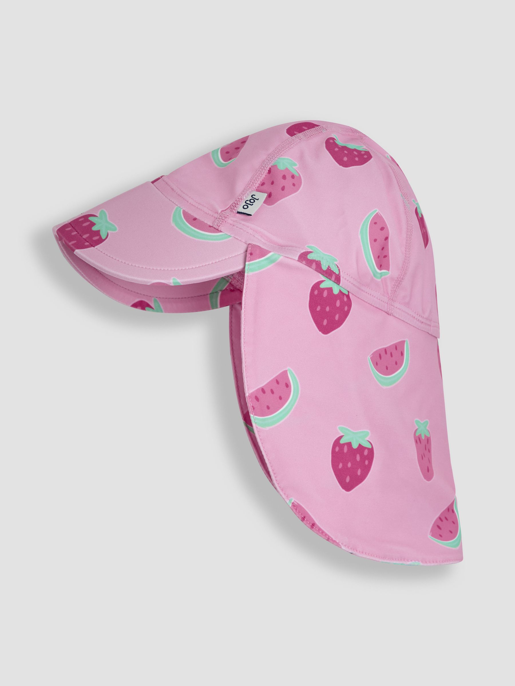 Pink Strawberry Sun Protection Hat - Image 1 of 3