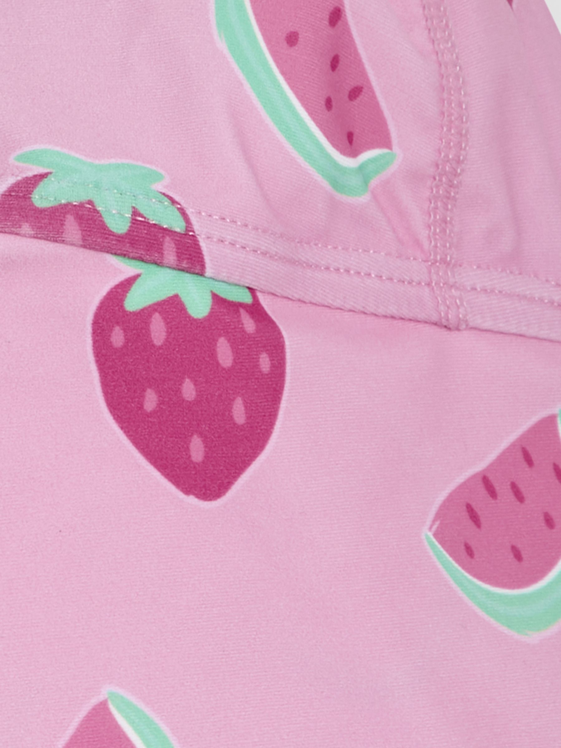 Pink Strawberry Sun Protection Hat - Image 3 of 3