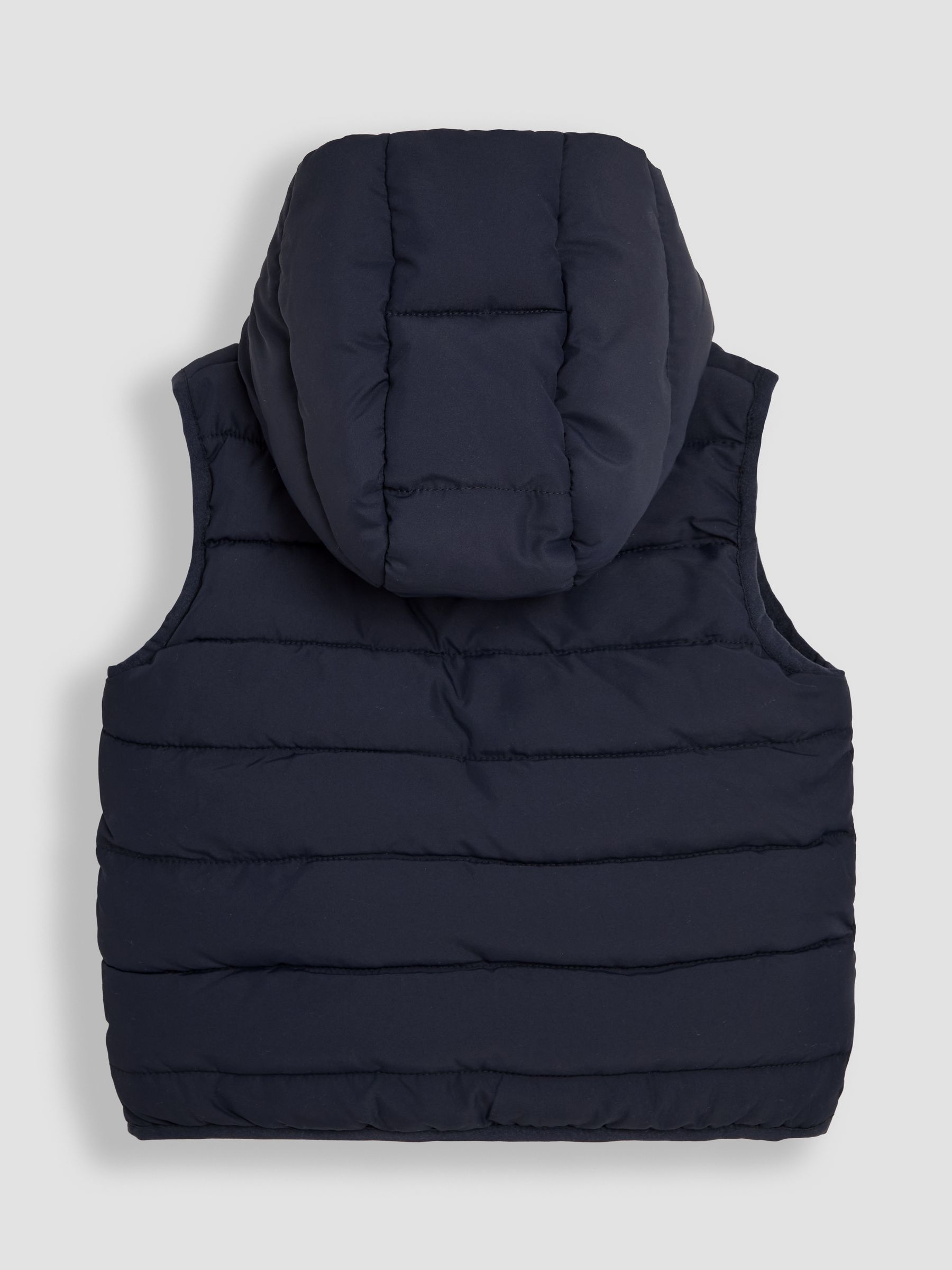 Navy Quilted Puffer Gilet - Image 2 of 3