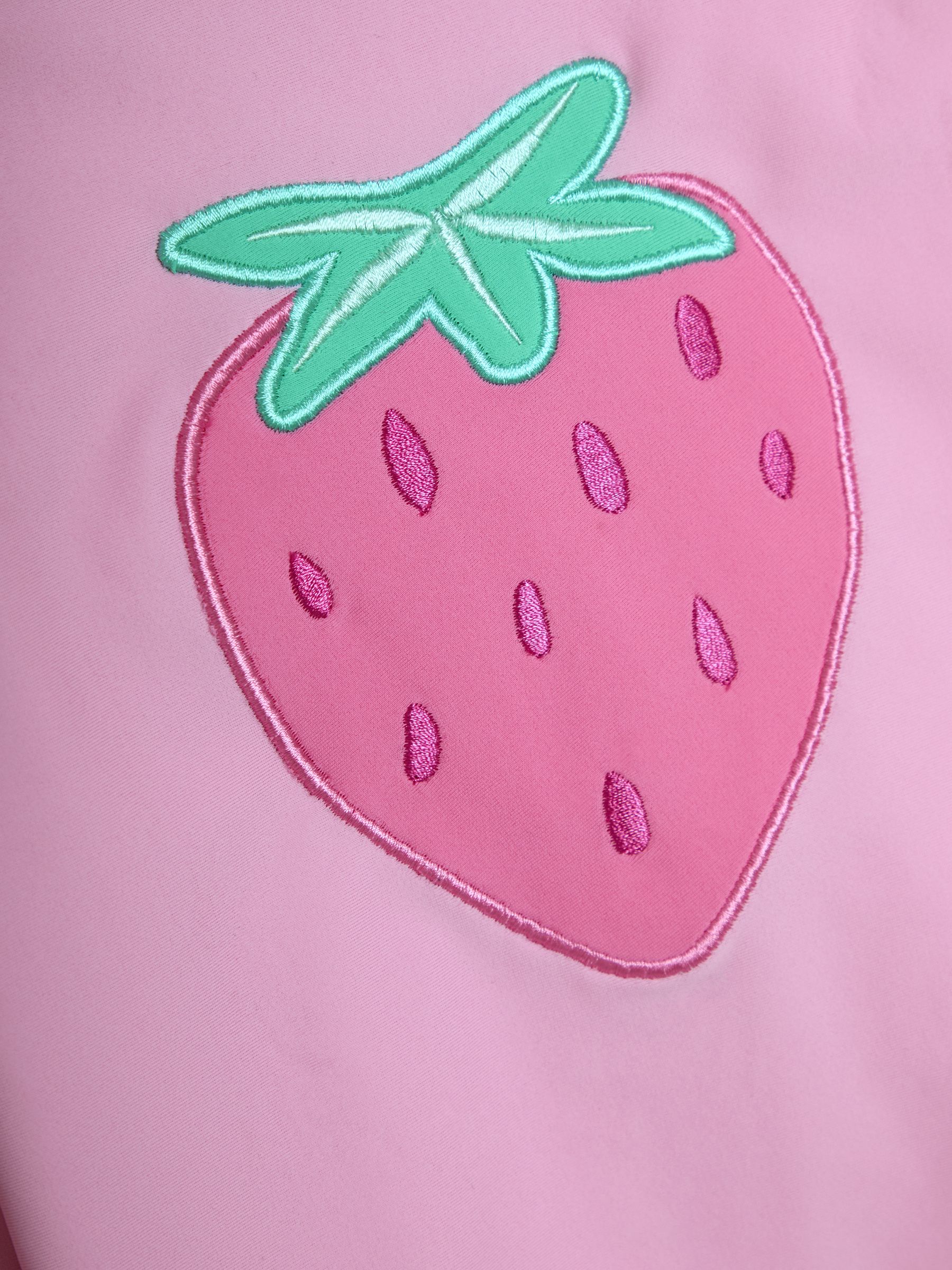 Pink Appliqué Sun Protection Rash Vest - Image 3 of 3