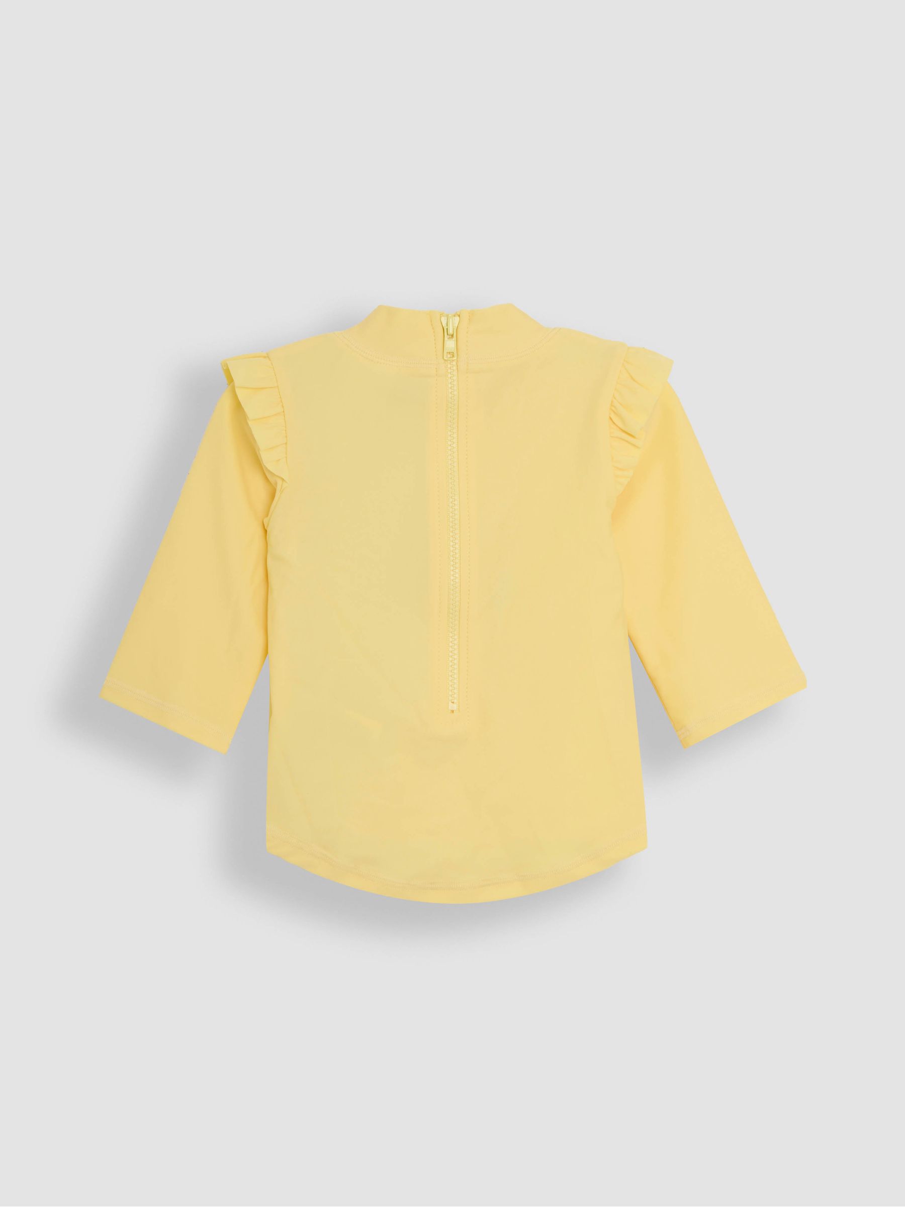 Yellow Appliqué Sun Protection Rash Vest - Image 2 of 3