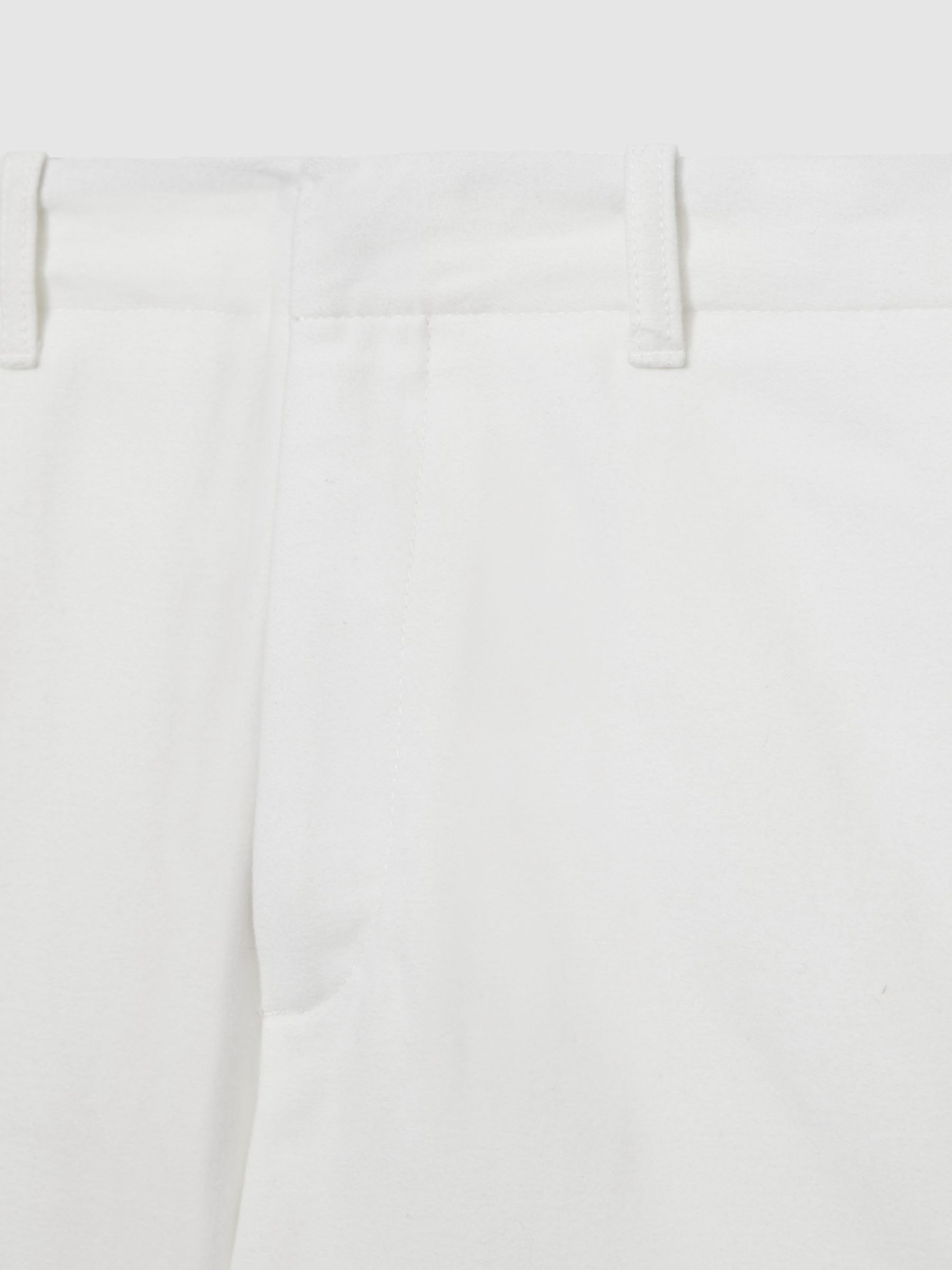 Atelier Cotton-Moleskin Cargo Trousers in White - Image 6 of 6