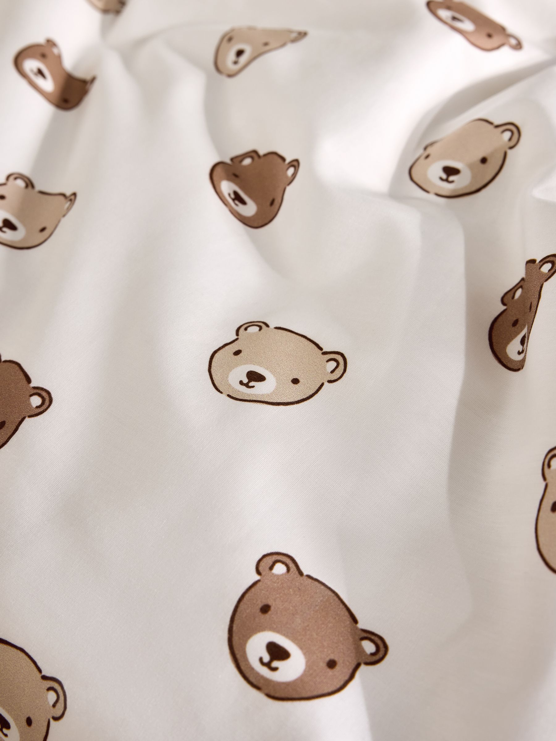 Bear 180 Thread Count Duvet Cover and Pillowcase Set - Image 7 of 10