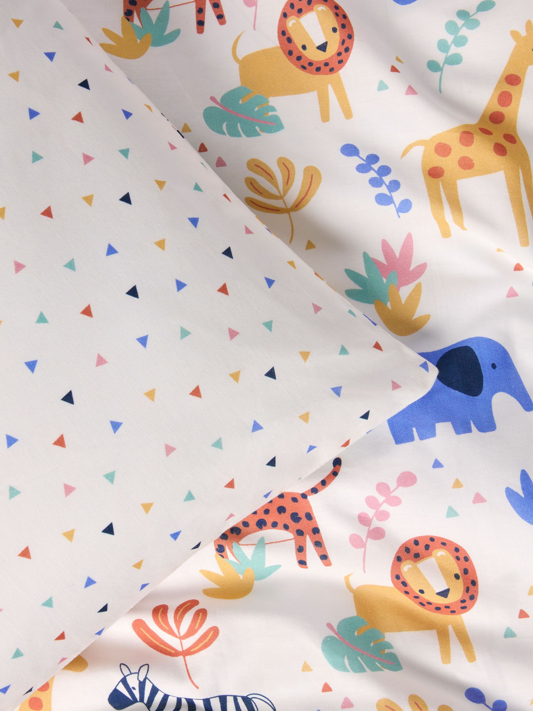Safari 180 Thread Count Duvet Cover and Pillowcase Set - Image 9 of 9