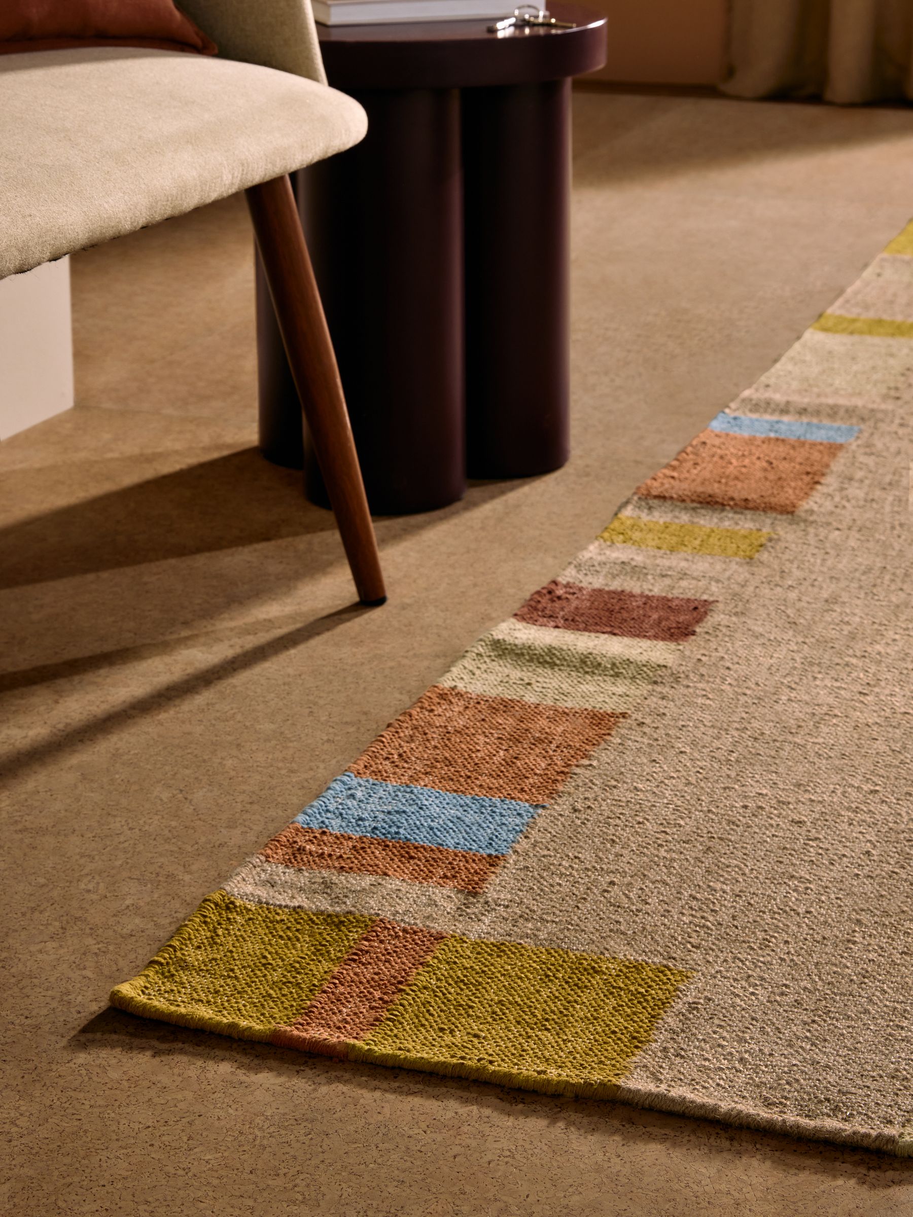 Wilson Jute Runner in Natural - Image 3 of 5
