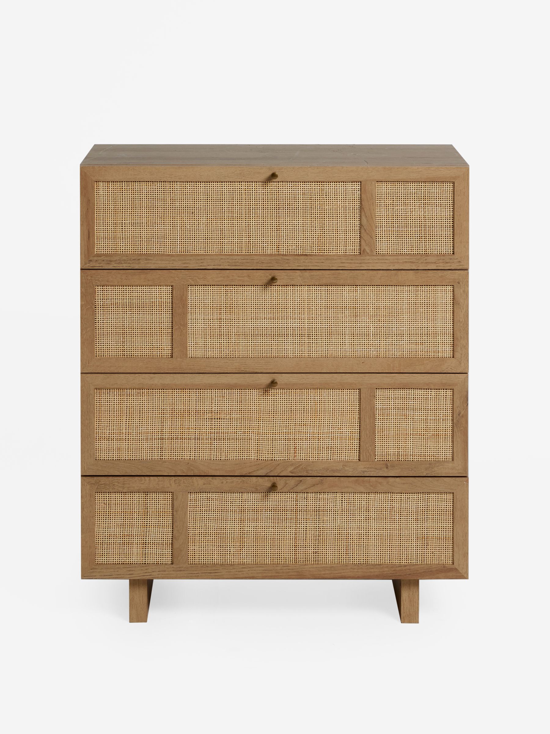Pavia Accent Rattan Chest of Drawers in Oak Effect - Image 6 of 6