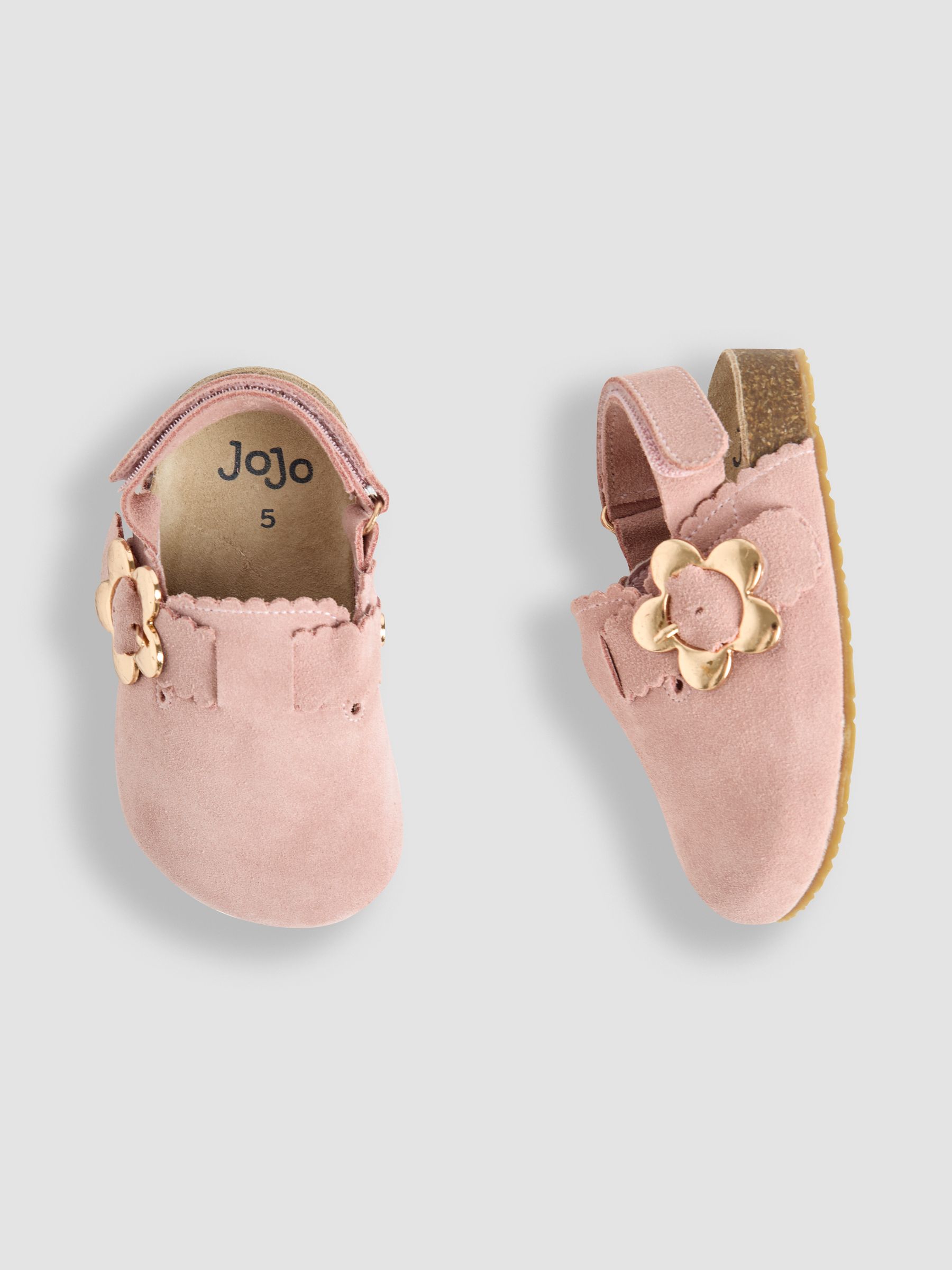 Dusky Pink Slip-On Clogs - Image 3 of 5