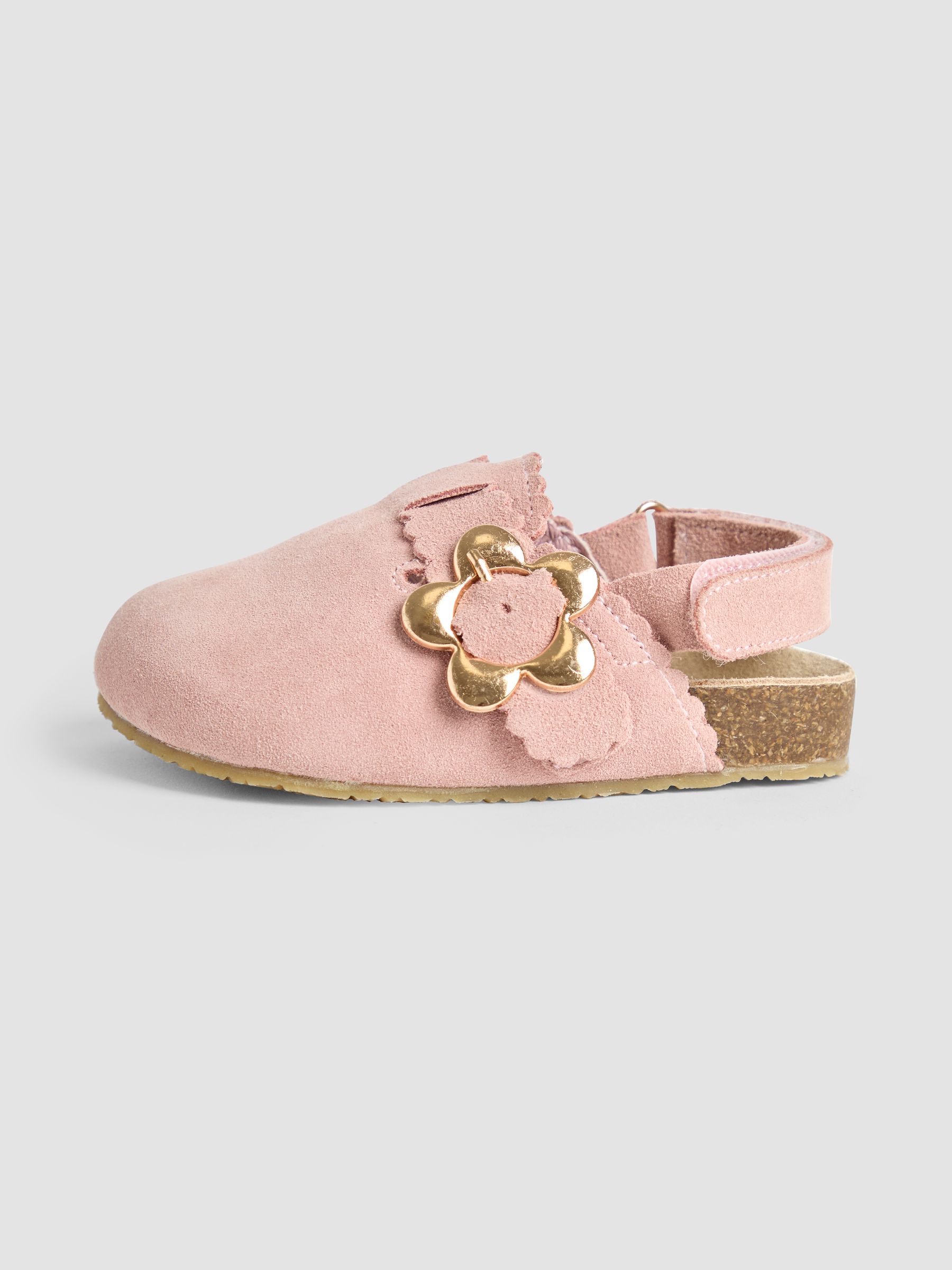 Dusky Pink Slip-On Clogs - Image 4 of 5