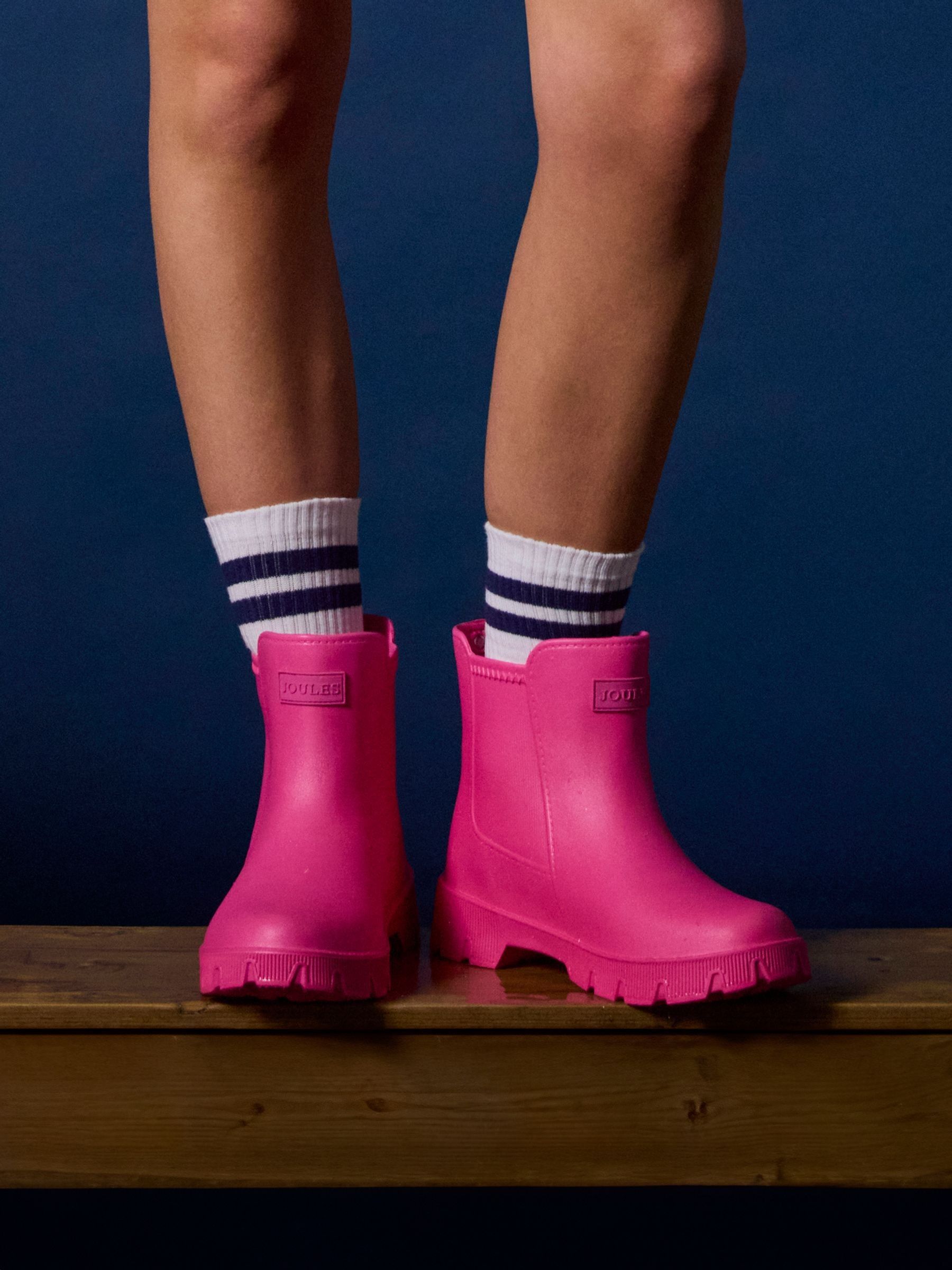 Wearing Wellies Fashion Welly Boots Raindance Pink Lightweight EVA