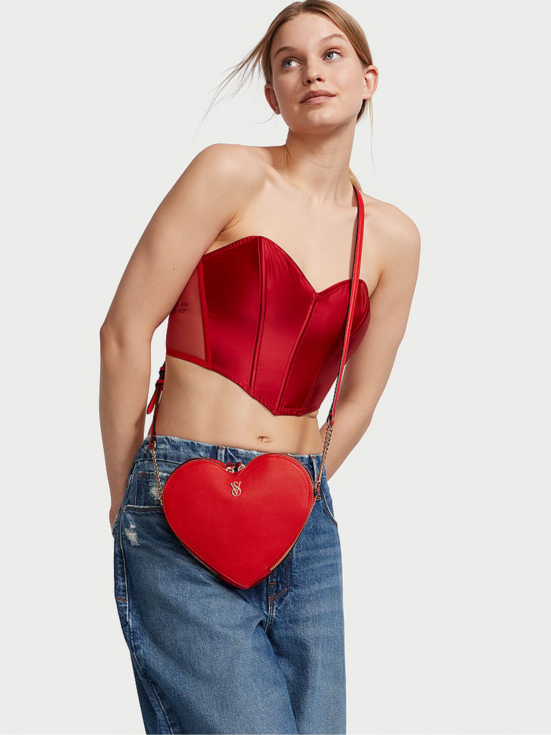 Red Crossbody Bag - Image 1 of 4