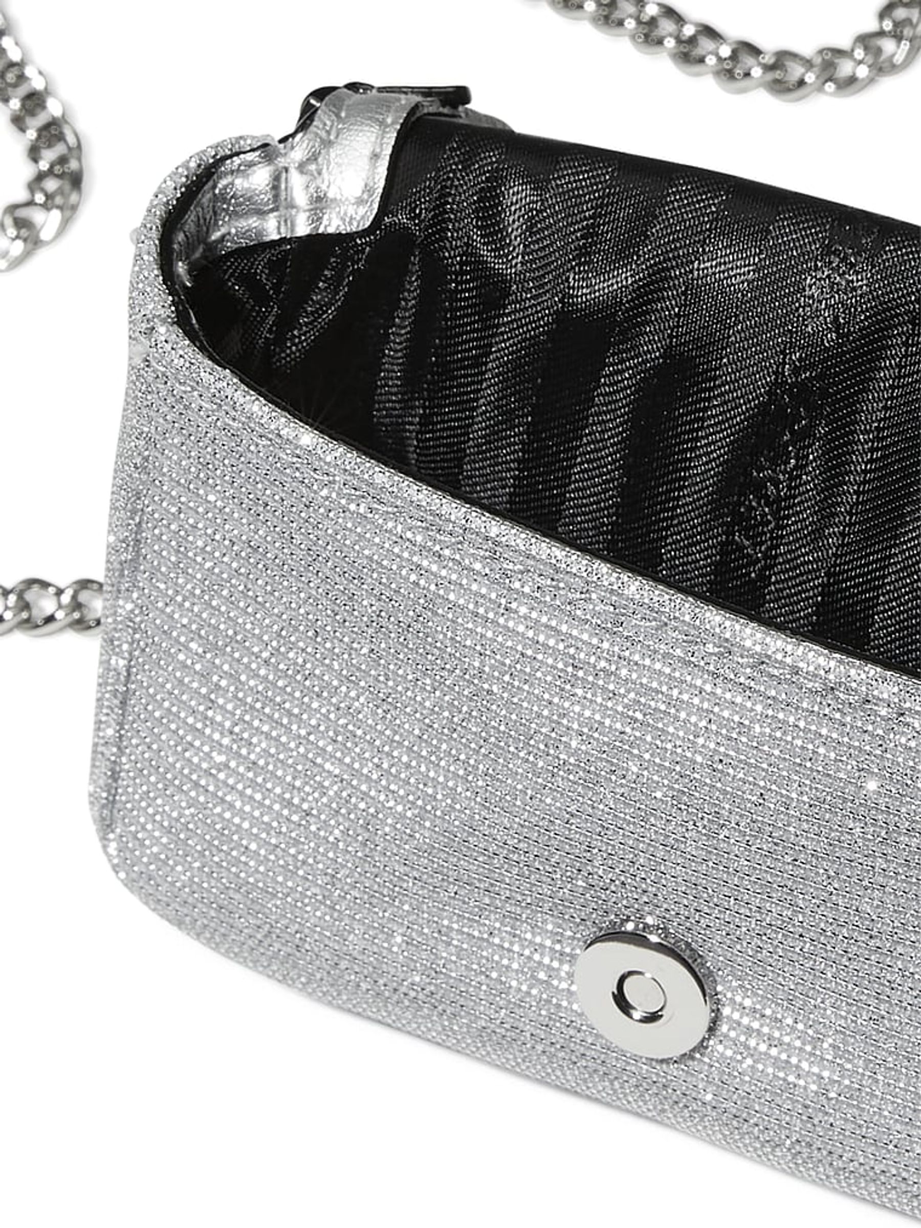 Silver Micro Crossbody Bag - Image 3 of 4