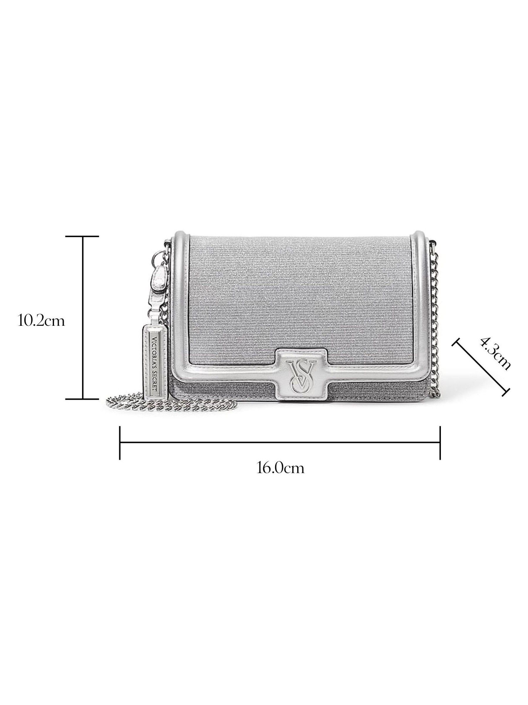 Silver Mini Crossbody Bag - Image 4 of 4