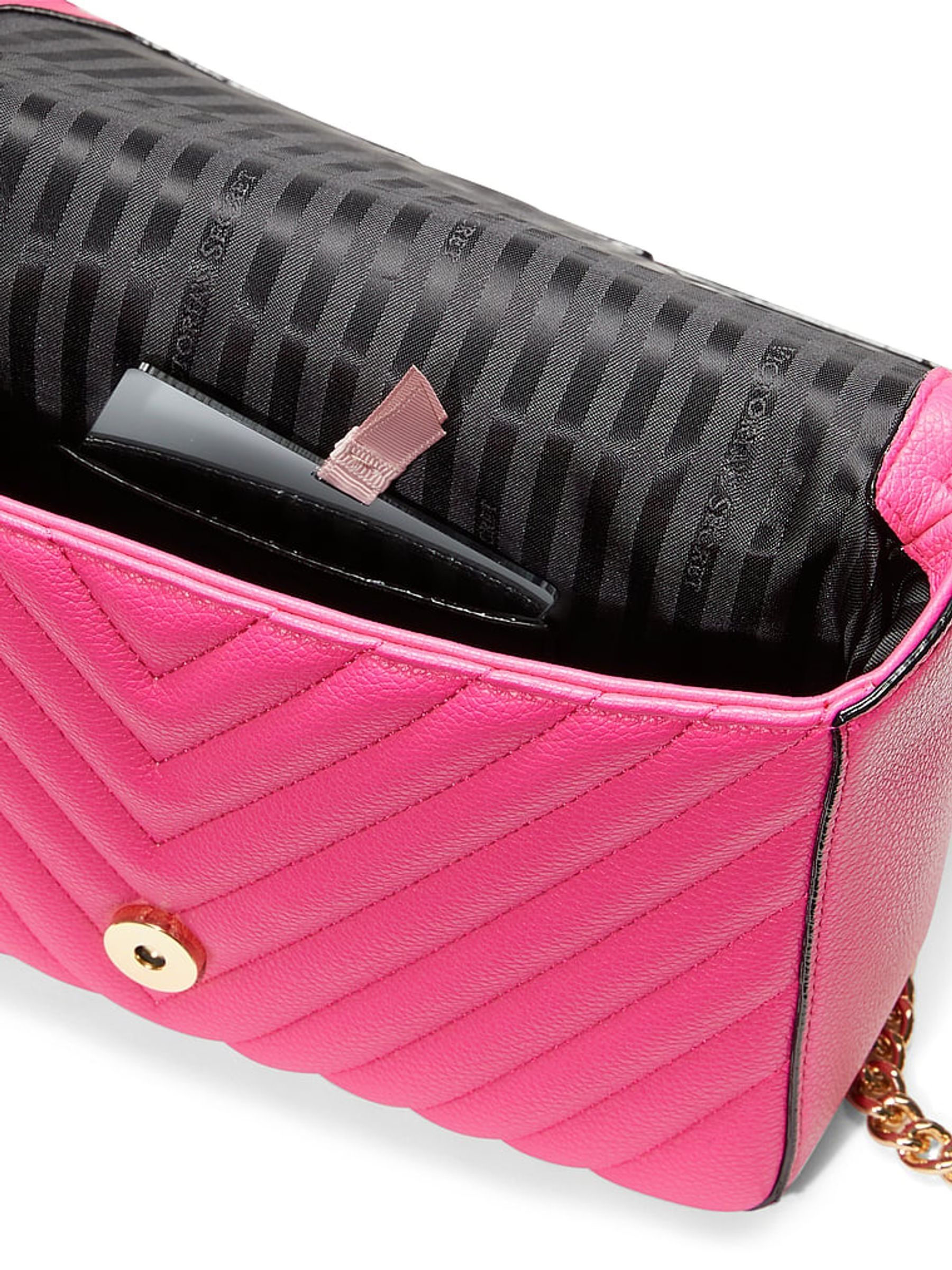 Hot Pink Crossbody Bag - Image 3 of 4