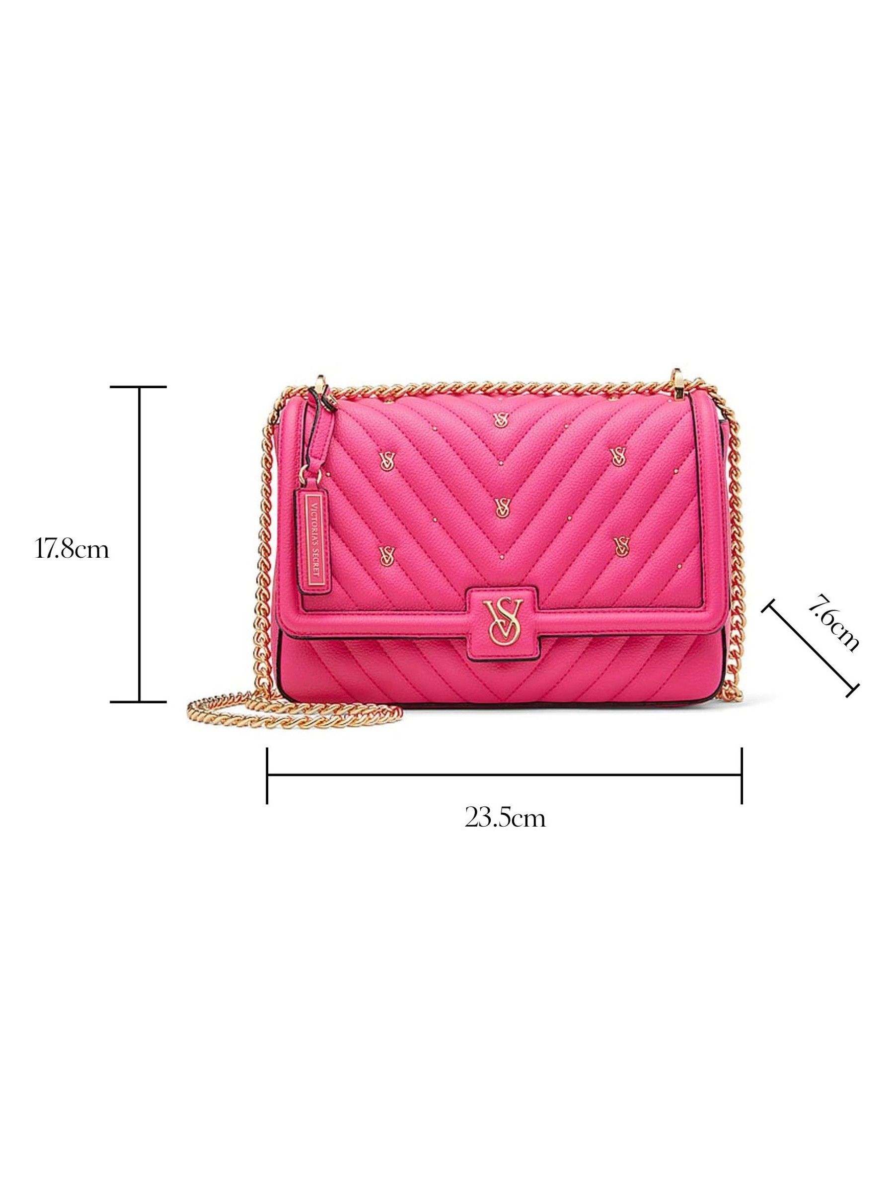 Hot Pink Crossbody Bag - Image 4 of 4