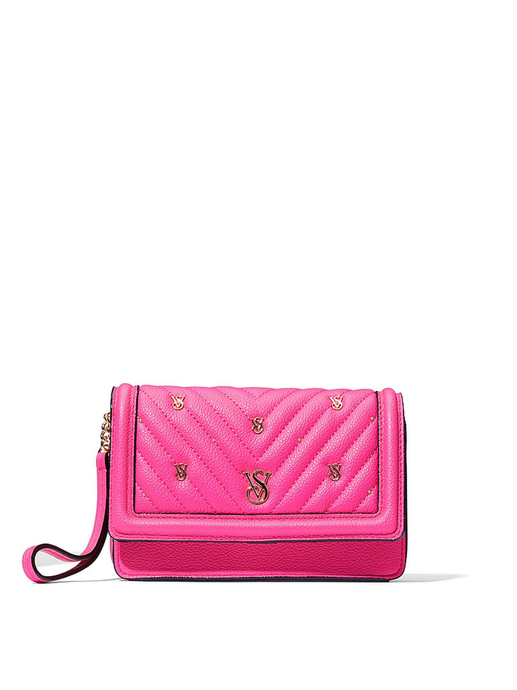 Hot Pink Clutch Bag - Image 1 of 4
