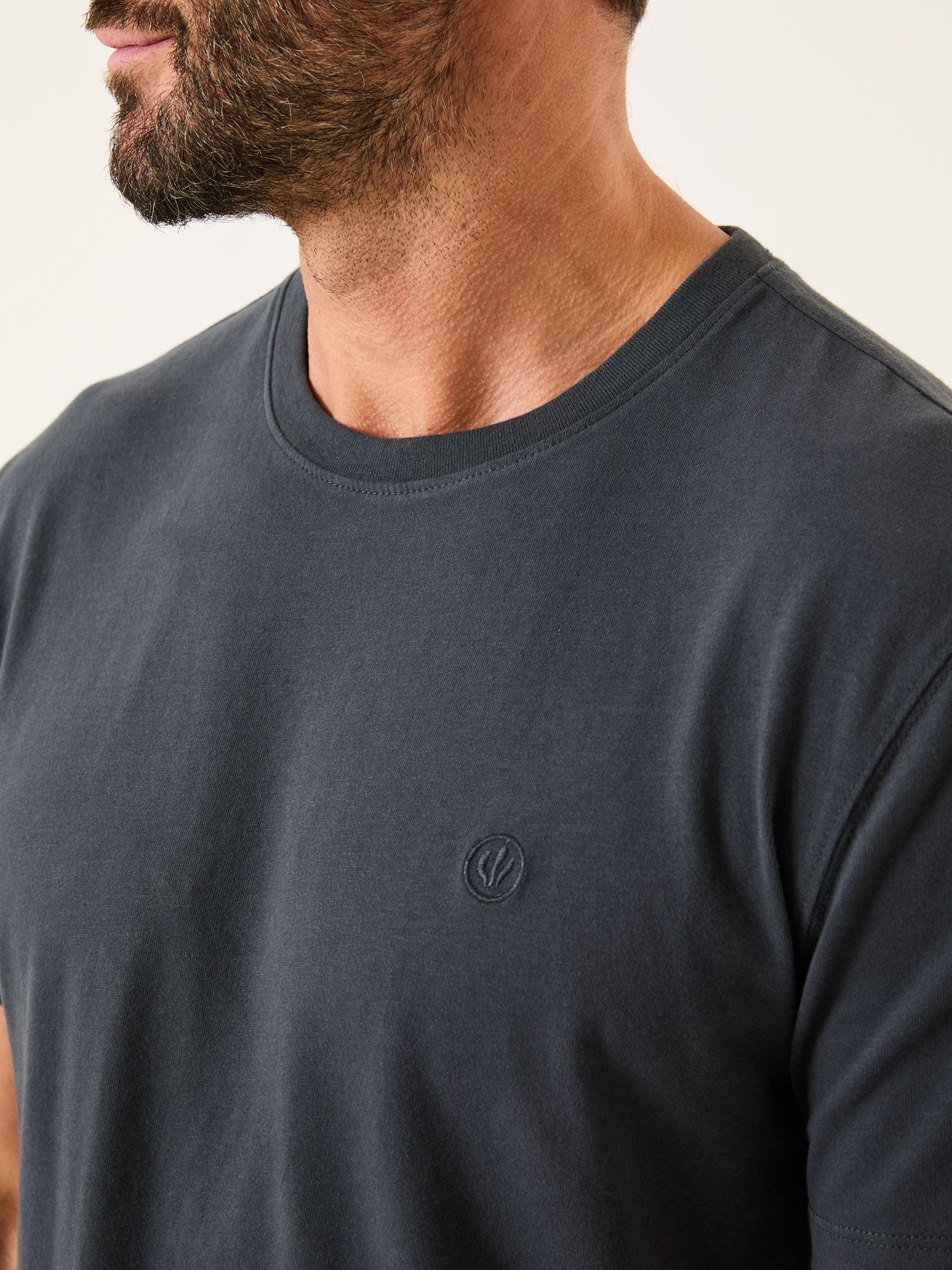 Lulworth Washed Black T-Shirt - Image 4 of 5