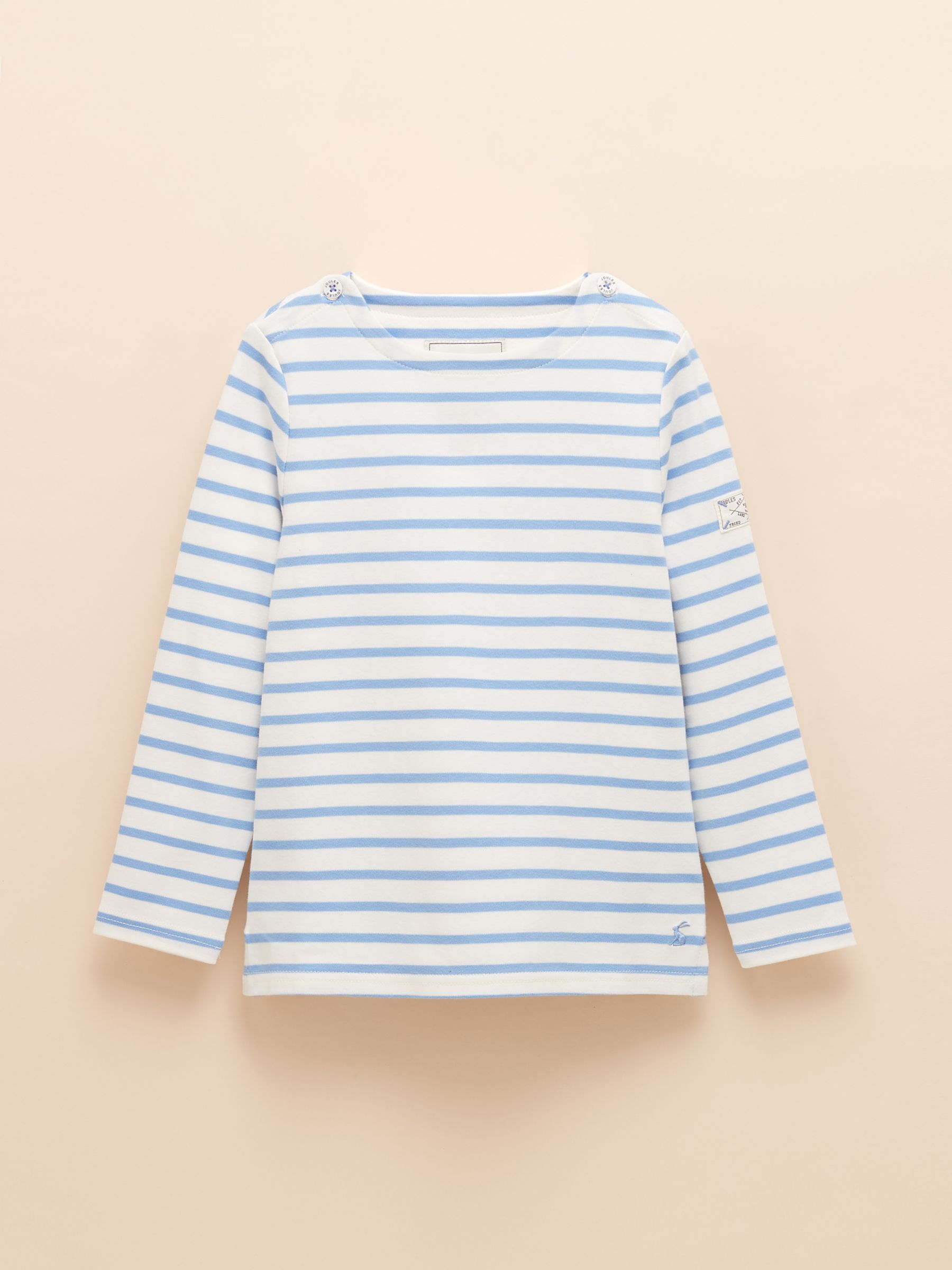 Girls' Harbour Pink & Blue Pack of Two Long Sleeve Jersey Top - Image 4 of 8