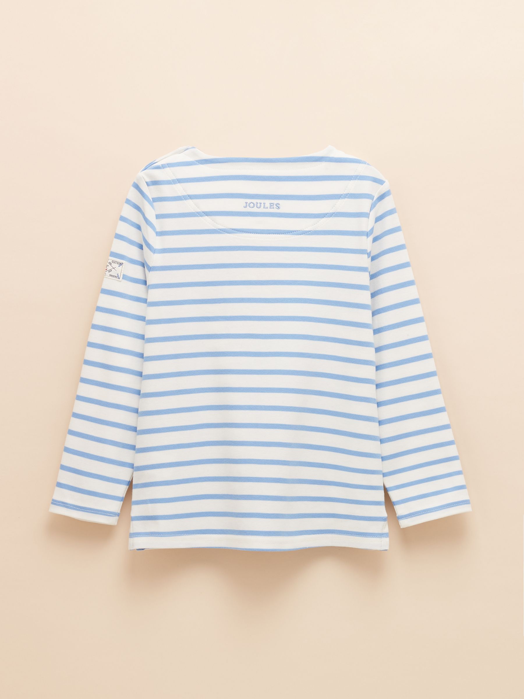 Girls' Harbour Pink & Blue Pack of Two Long Sleeve Jersey Top - Image 6 of 8