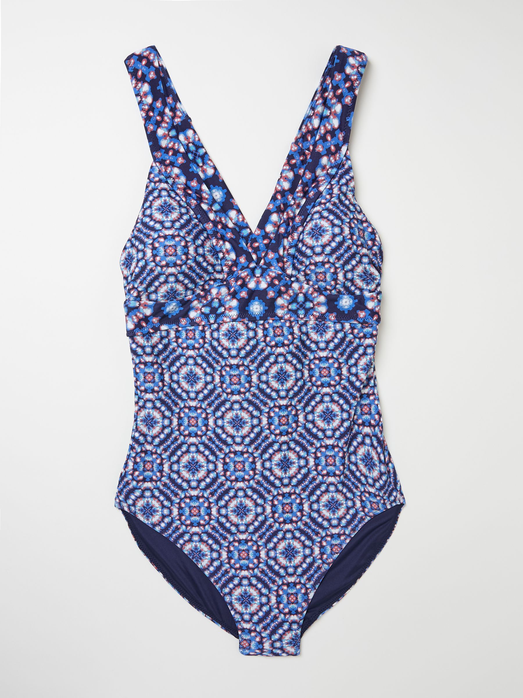 Batik Bright Blue Geo Indigo Swimsuit - Image 6 of 6