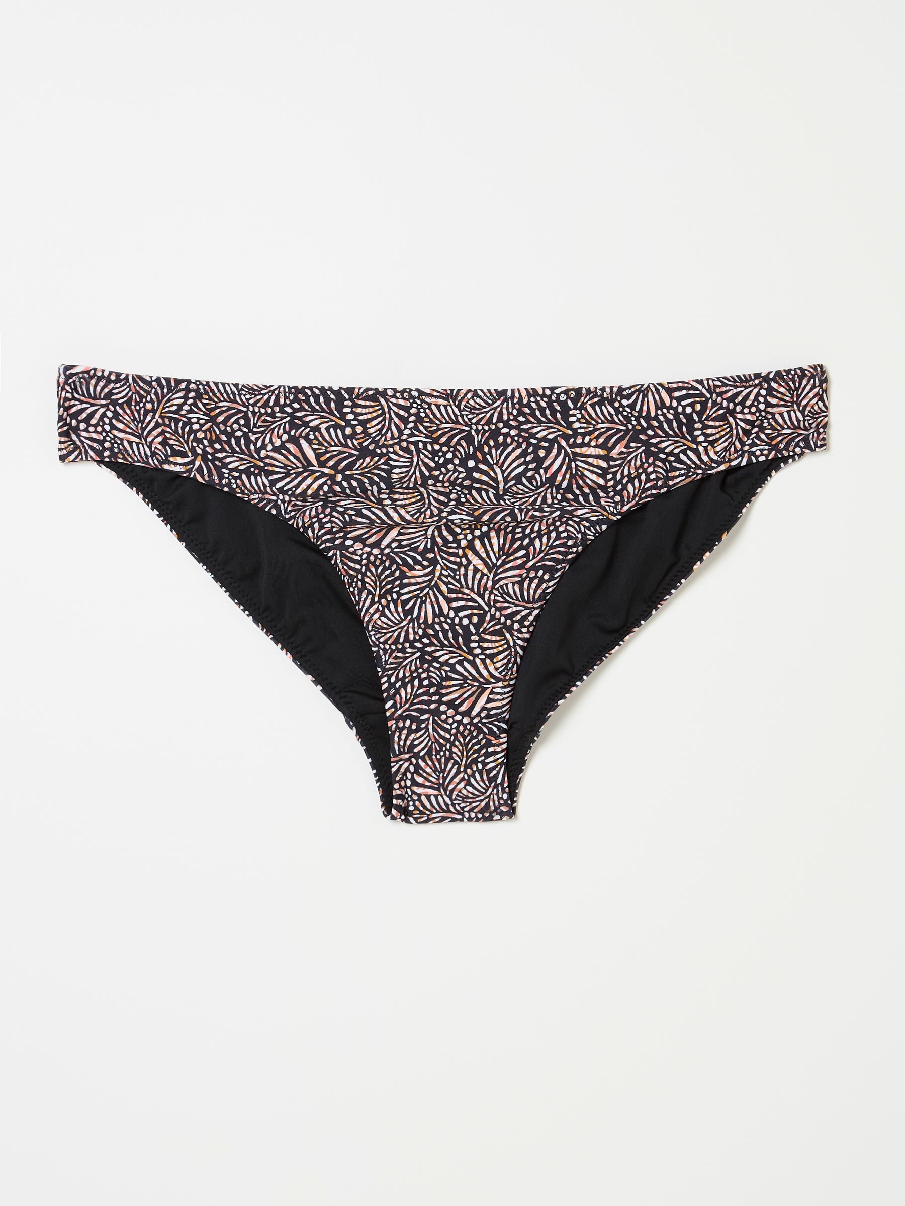 Mila Black Leaf Dot Bikini Bottoms - Image 4 of 4