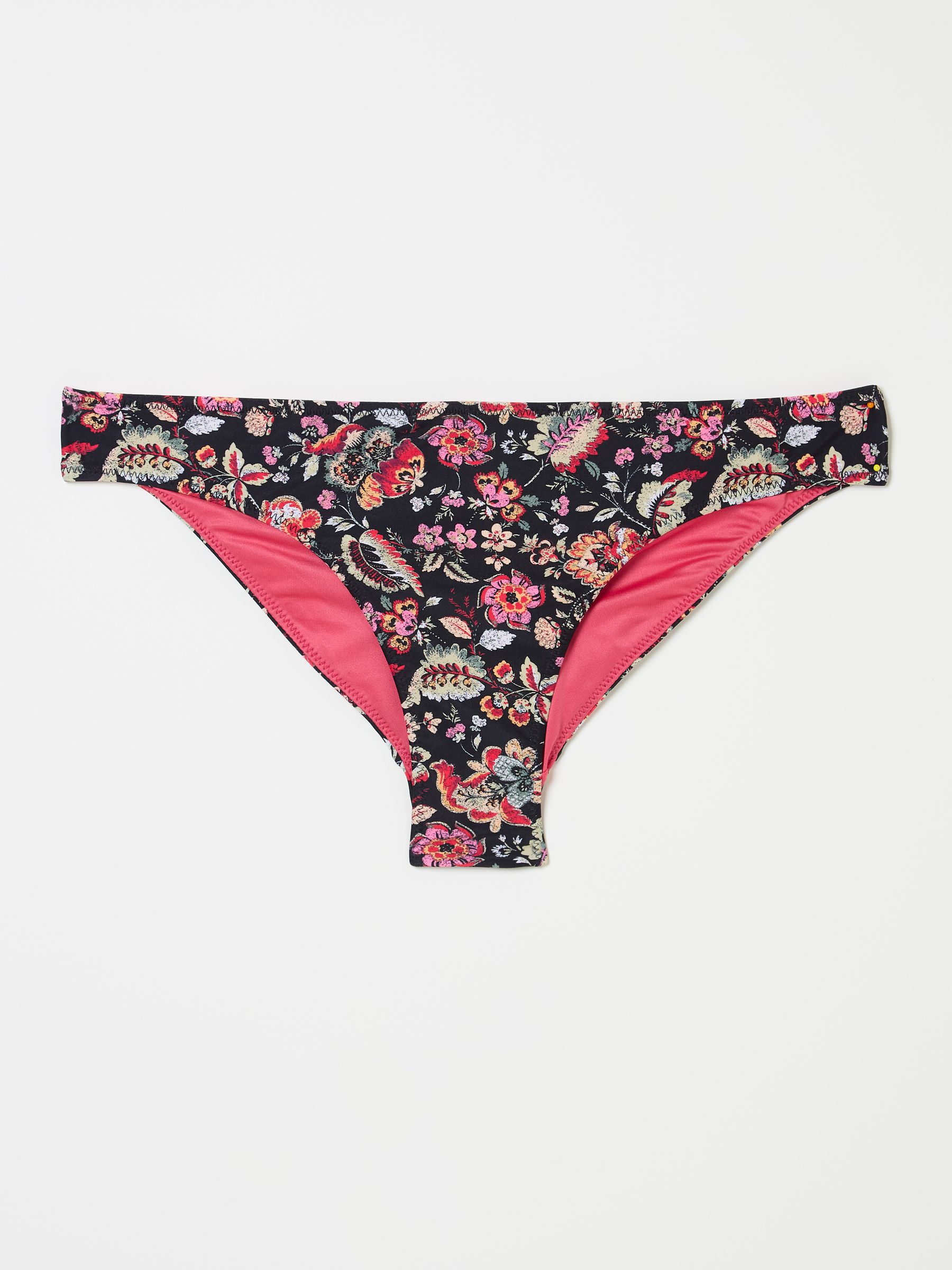 Black Historical Floral Bikini Bottoms - Image 5 of 5