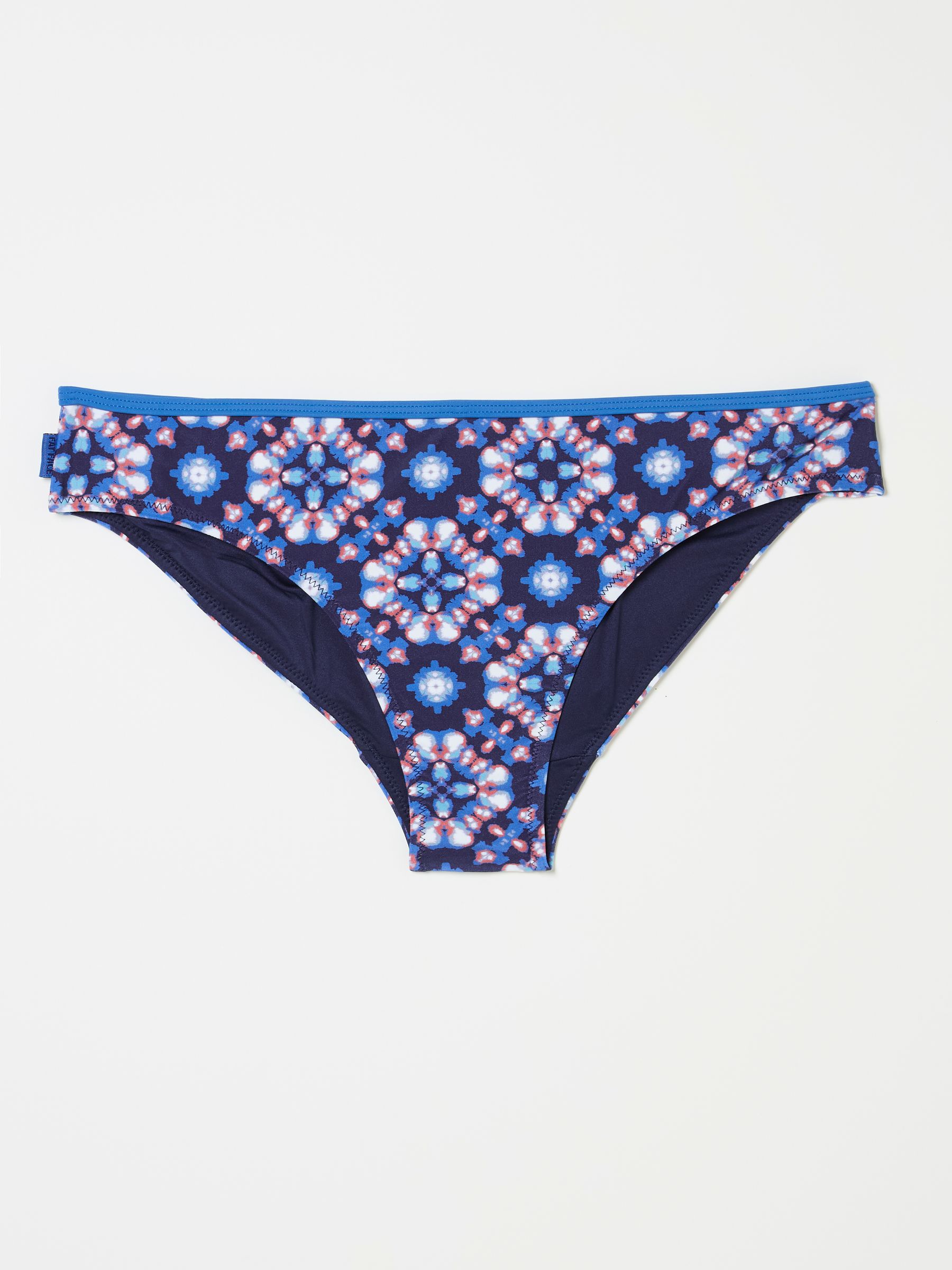 Batik Bright Blue Geo Bikini Bottoms - Image 5 of 5