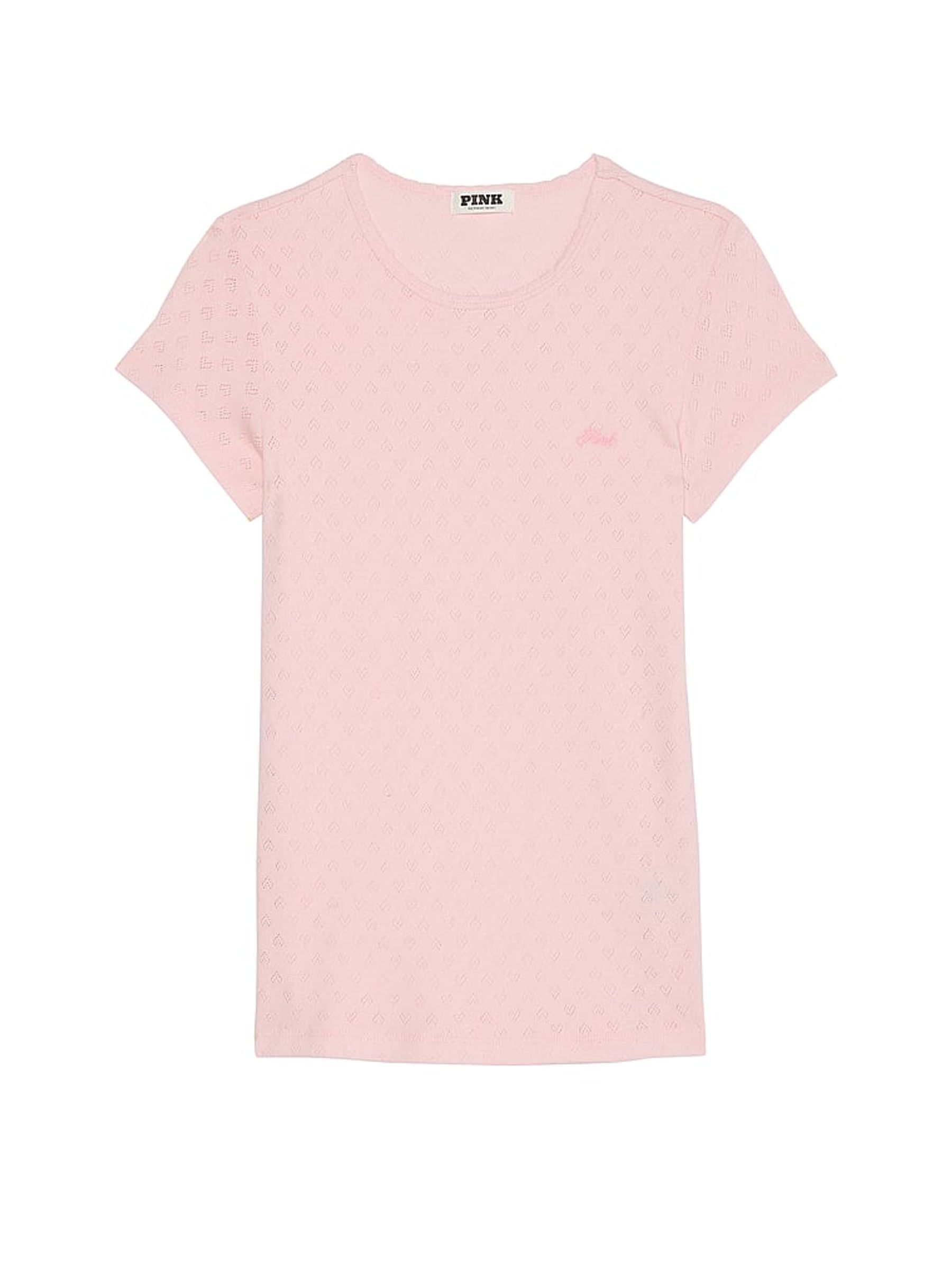 Angel Pink Heart Pyjama Top - Image 3 of 3