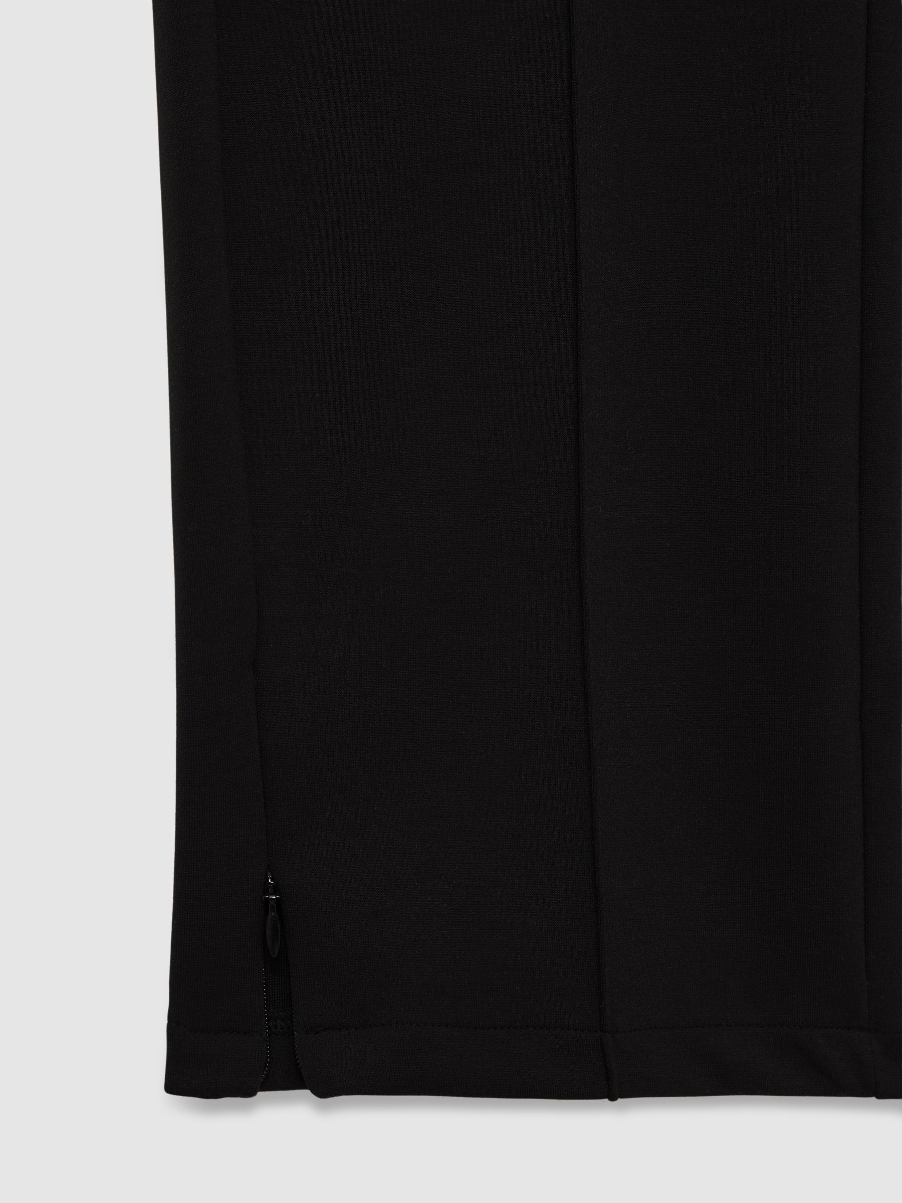 Interlock Drawstring Straight-Leg Trousers in Black - Image 7 of 7