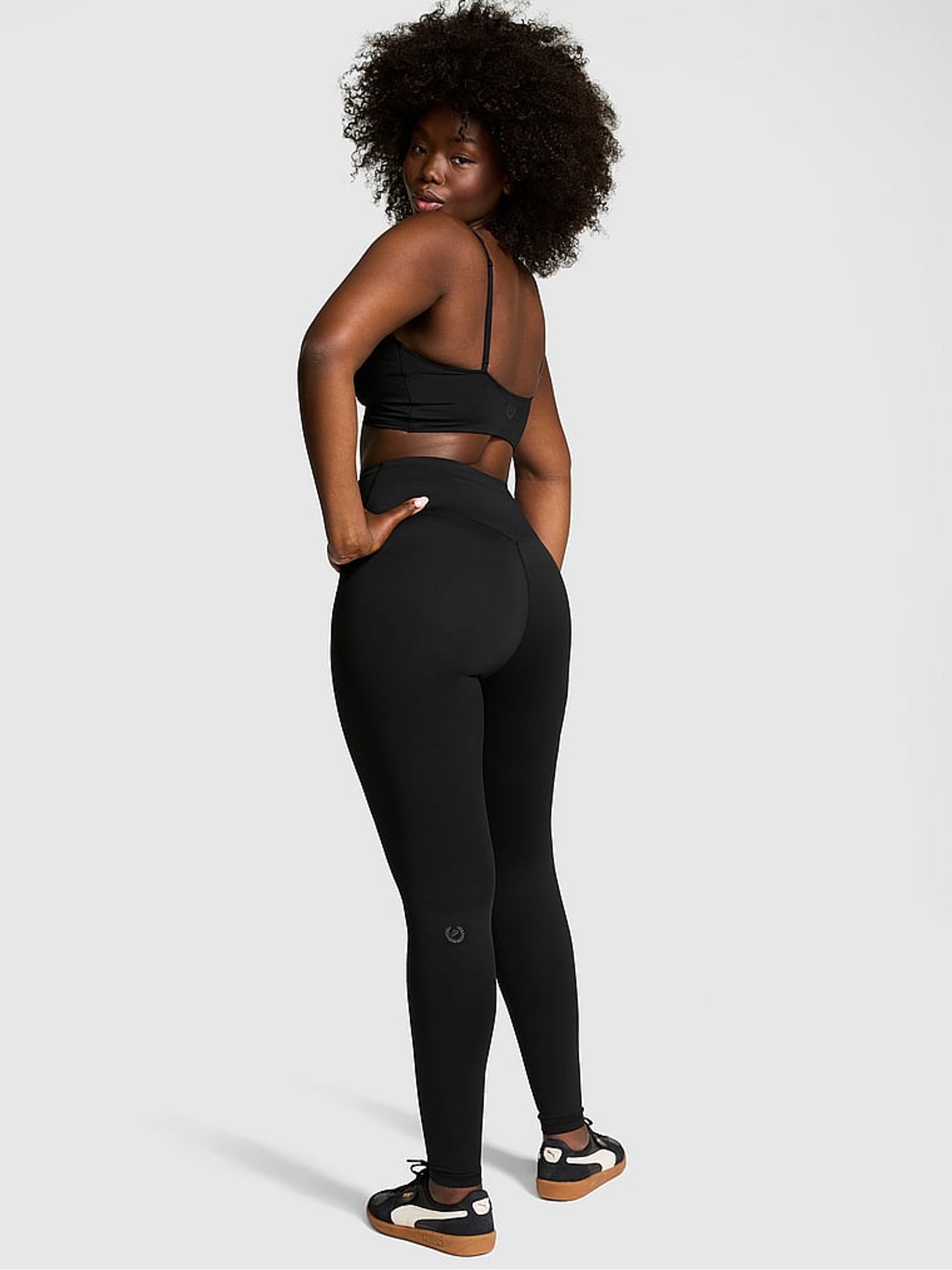Black Regular Relay Cinch Leggings - Image 2 of 3