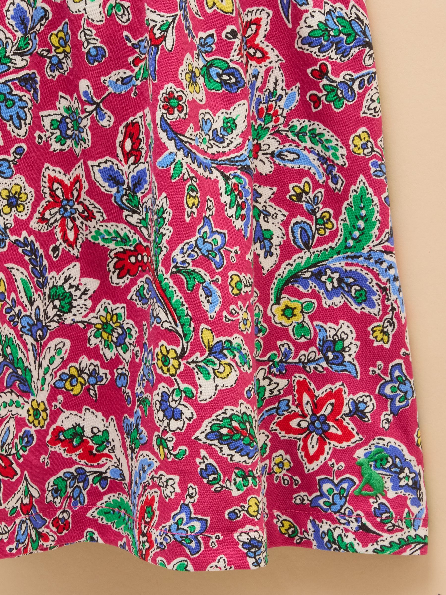Butterfly Blue & Pink Frill Sleeve Print Dress Two Pack - Image 9 of 9