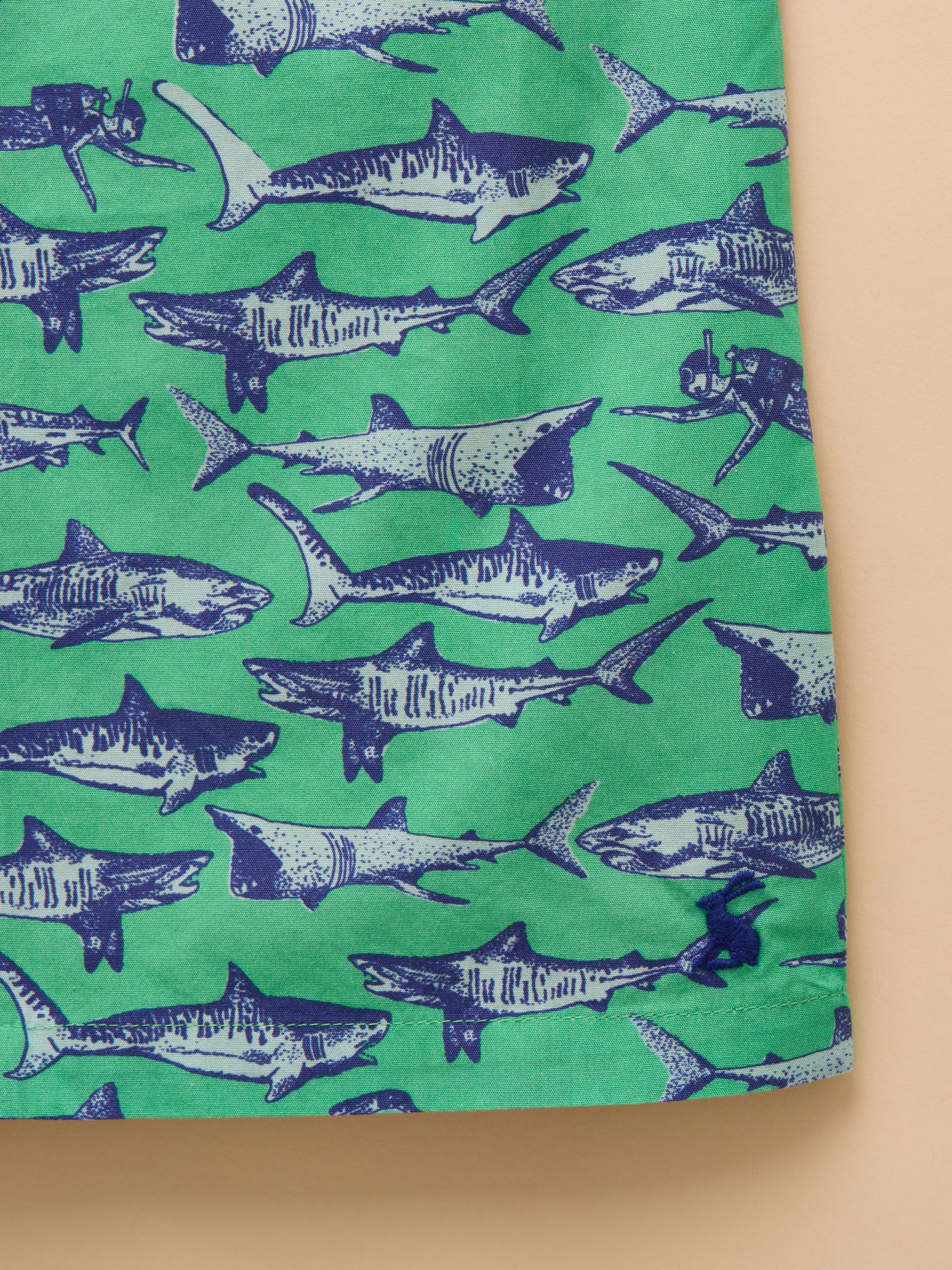 Sonny Green Short Sleeve Cotton Shirt - Image 3 of 4