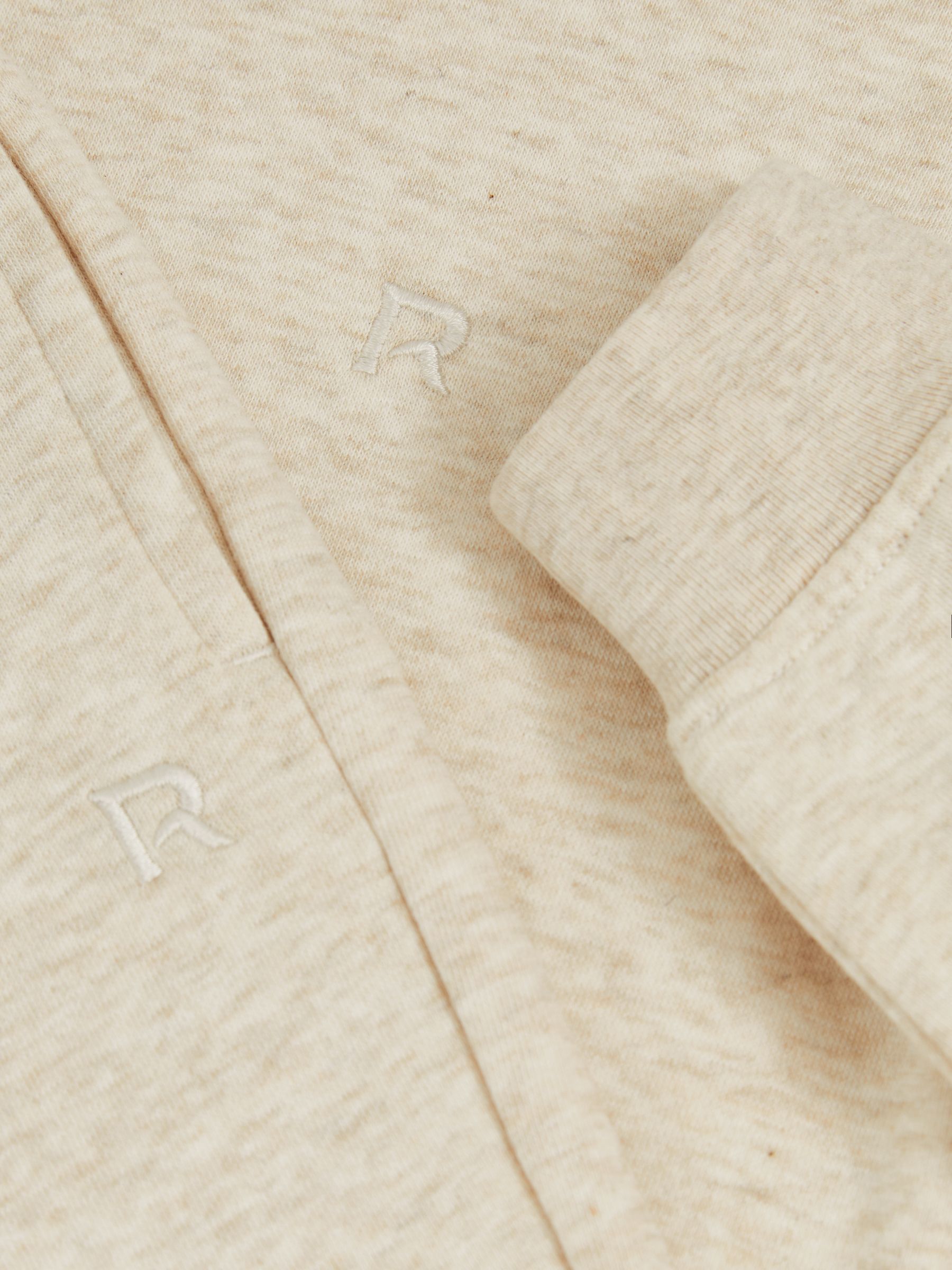 3-9 yrs Cotton-Blend Sweatshirt and Joggers Set in Ivory Marl - Image 6 of 6