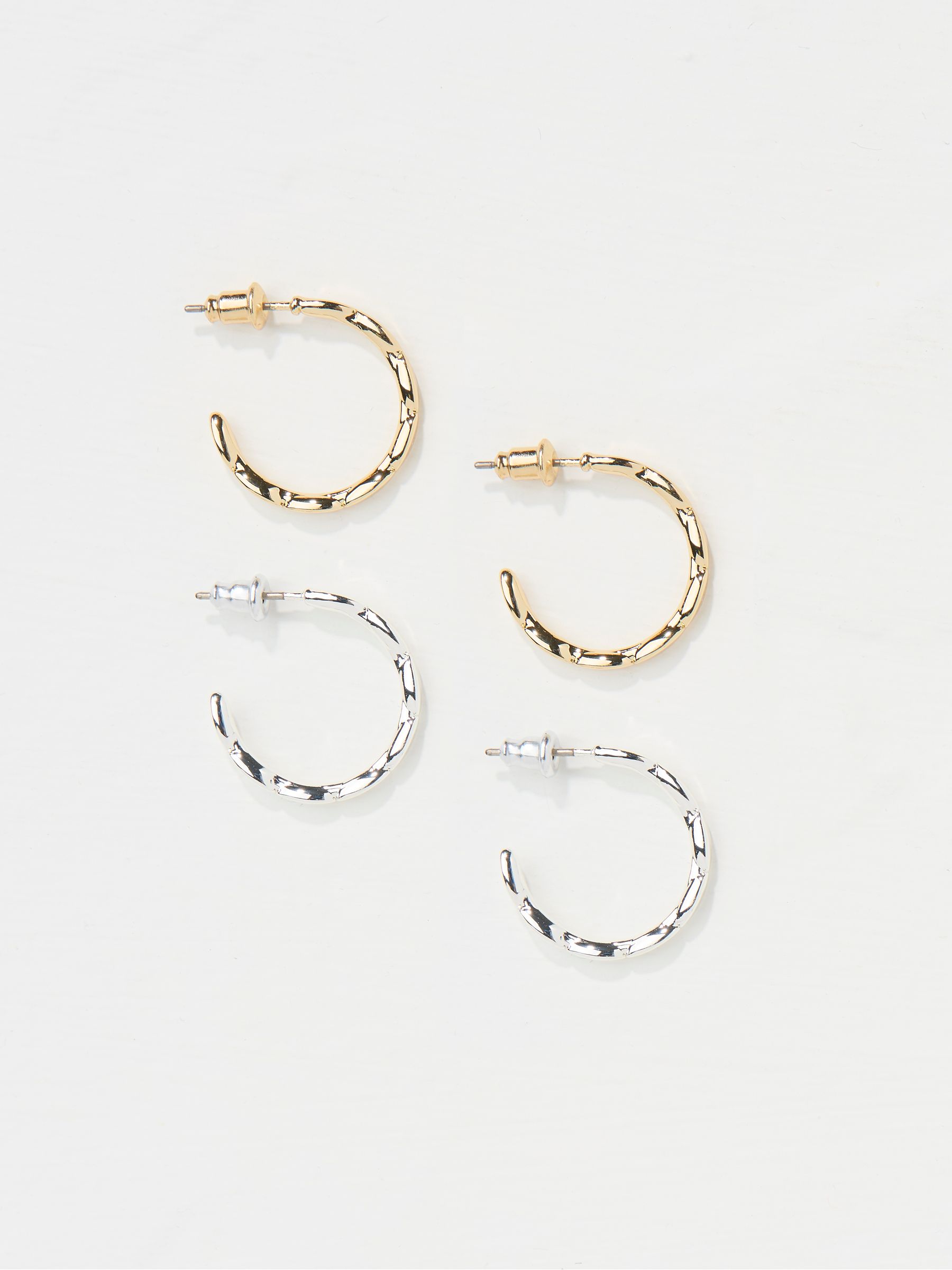 Multi Hoop Earrings - Image 2 of 3