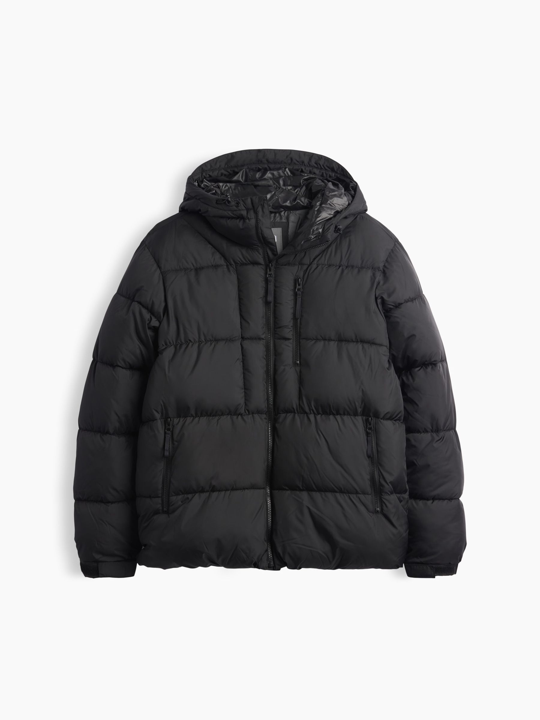 Black Heavyweight Puffer Jacket - Image 5 of 5
