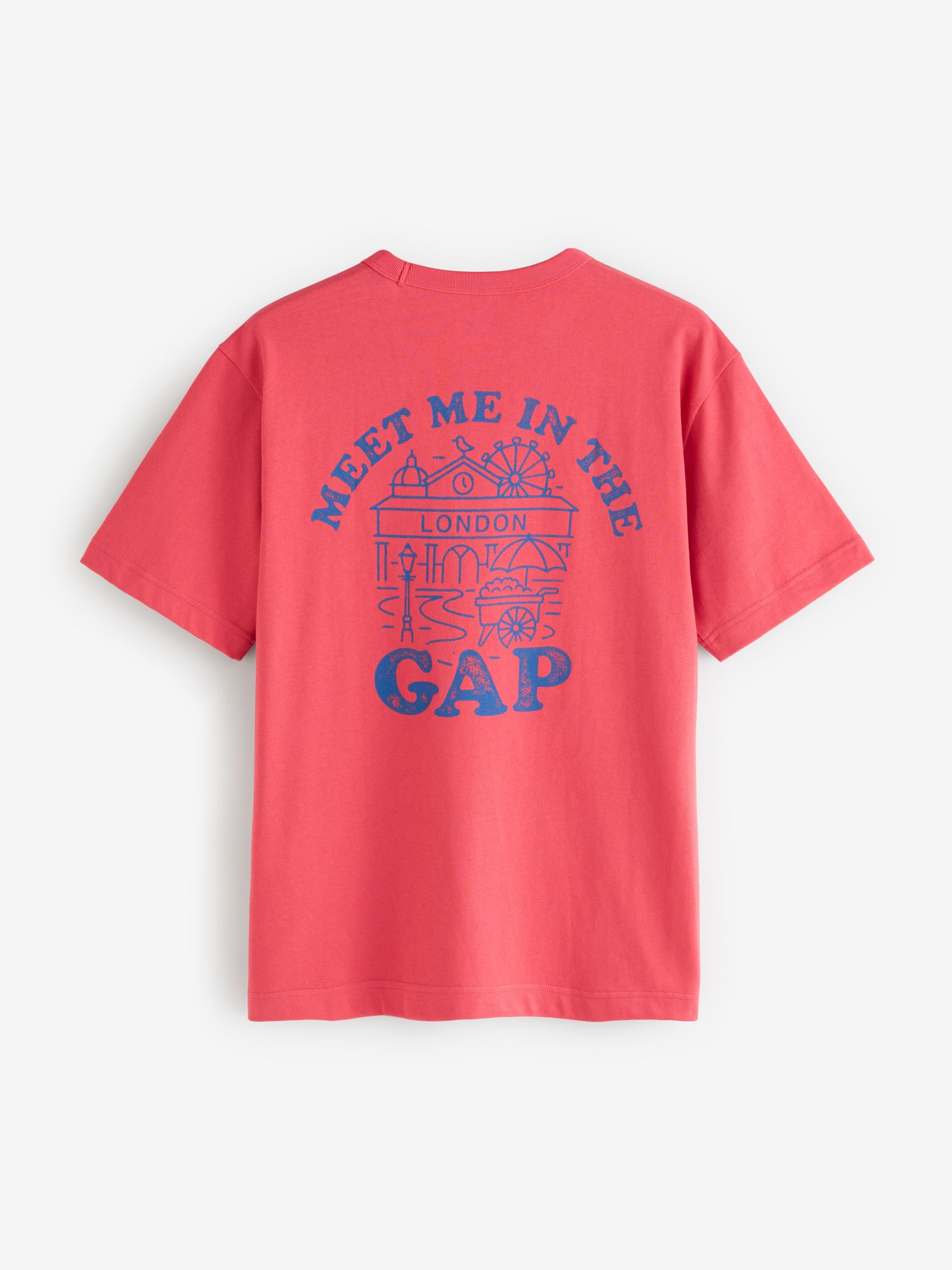 Red Logo London Graphic T-Shirt - Image 2 of 4