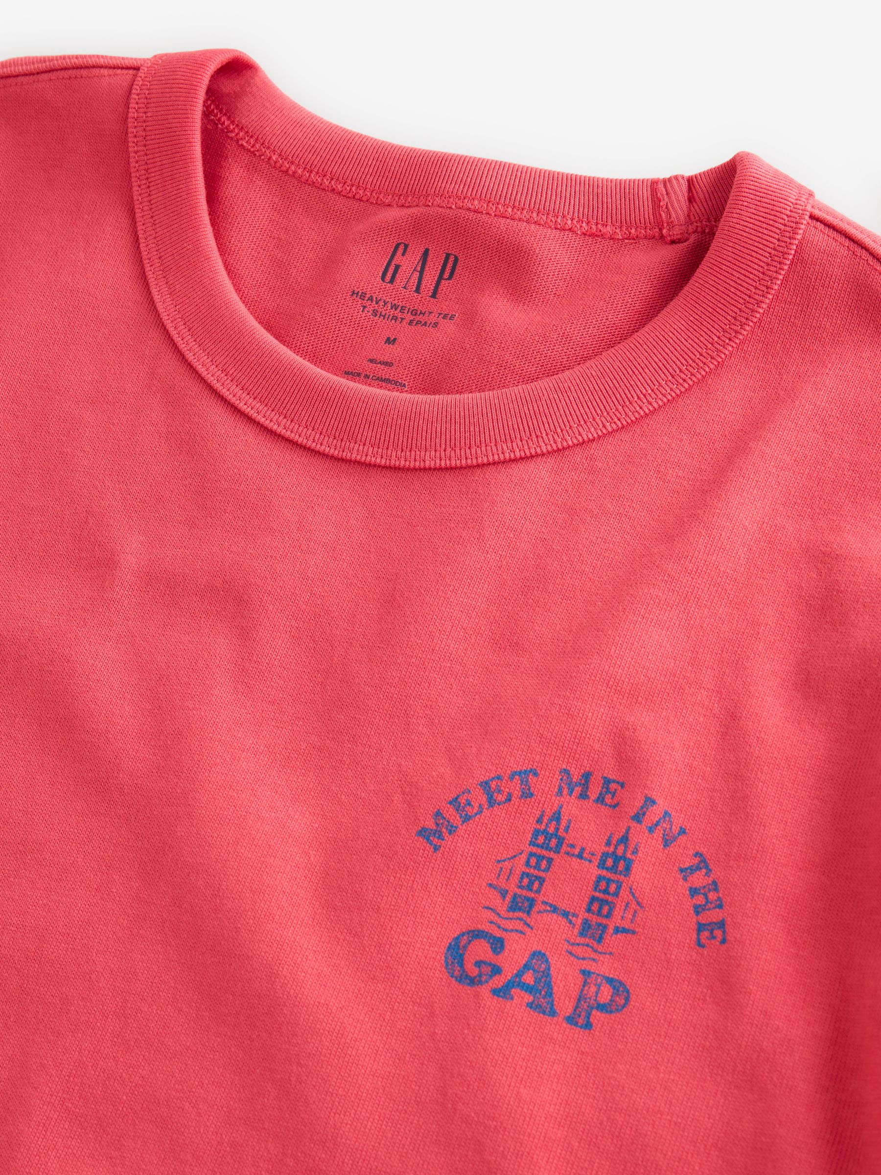 Red Logo London Graphic T-Shirt - Image 3 of 4