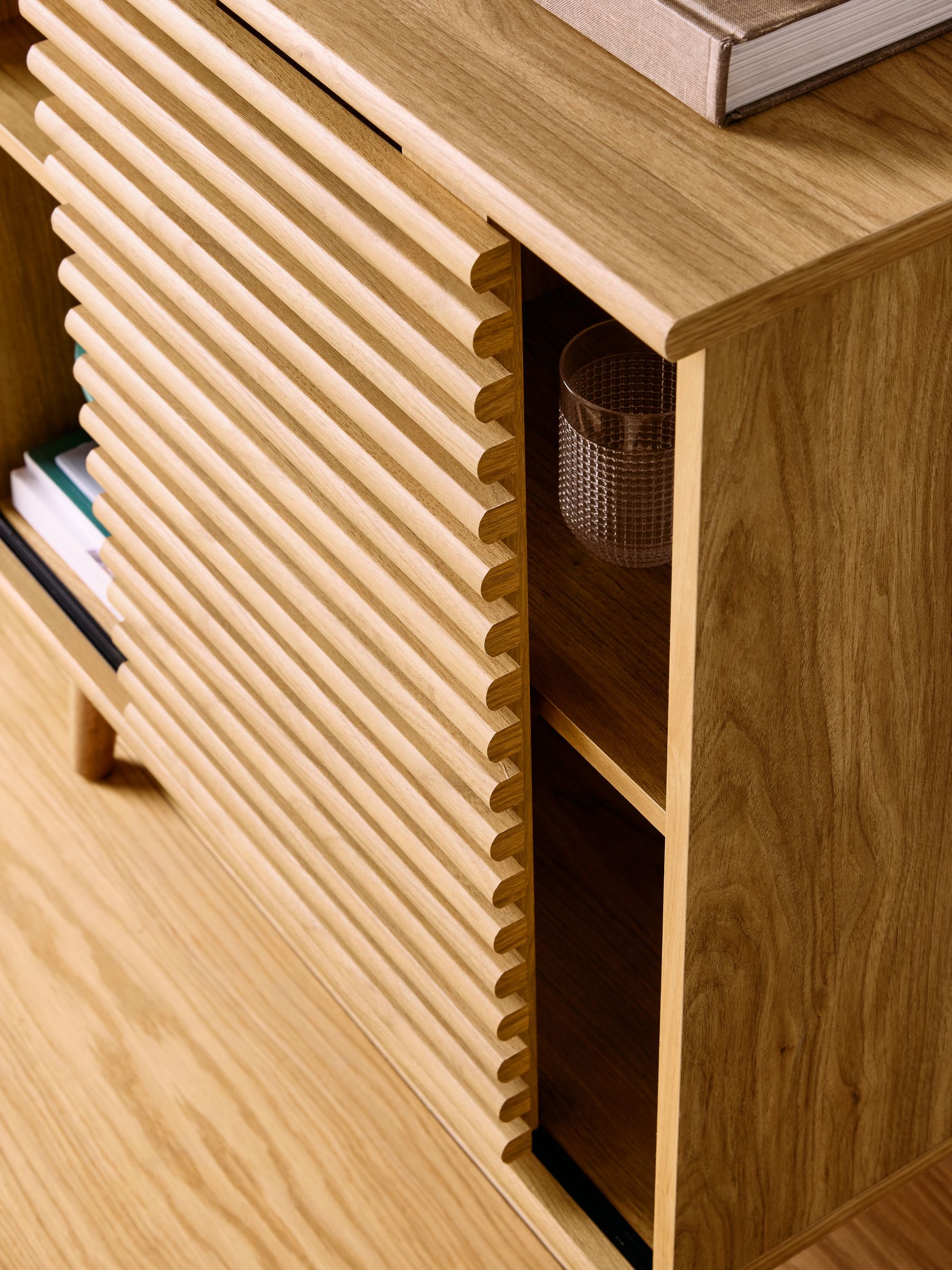 Tulma Compact Sideboard in Oak - Image 3 of 6