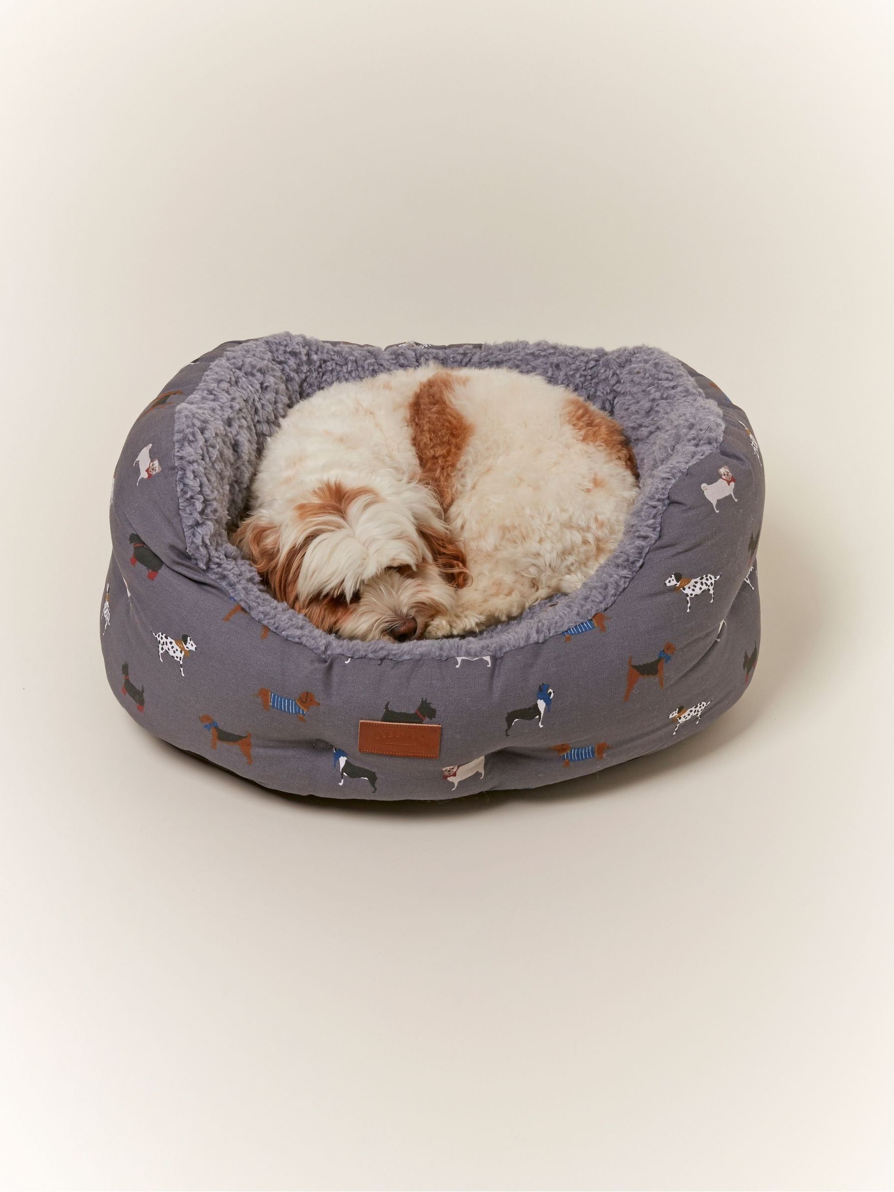 Grey 61cm Marching Dogs Pet Bed - Image 1 of 2