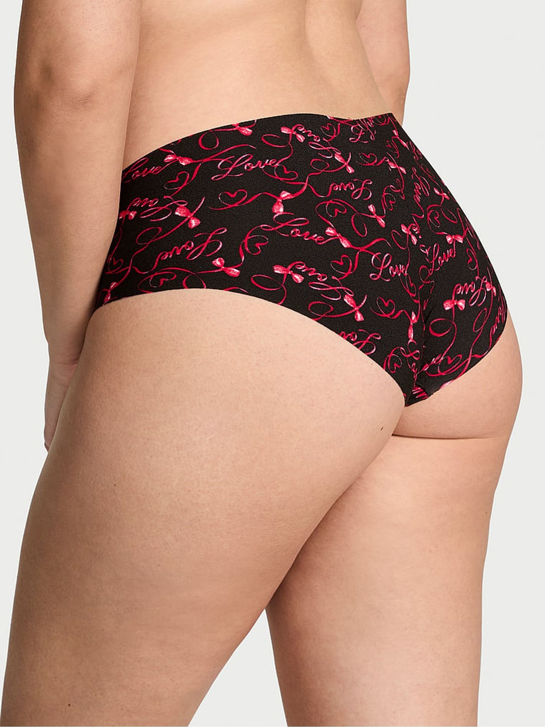 Black Love Script Hipster Knickers - Image 2 of 3