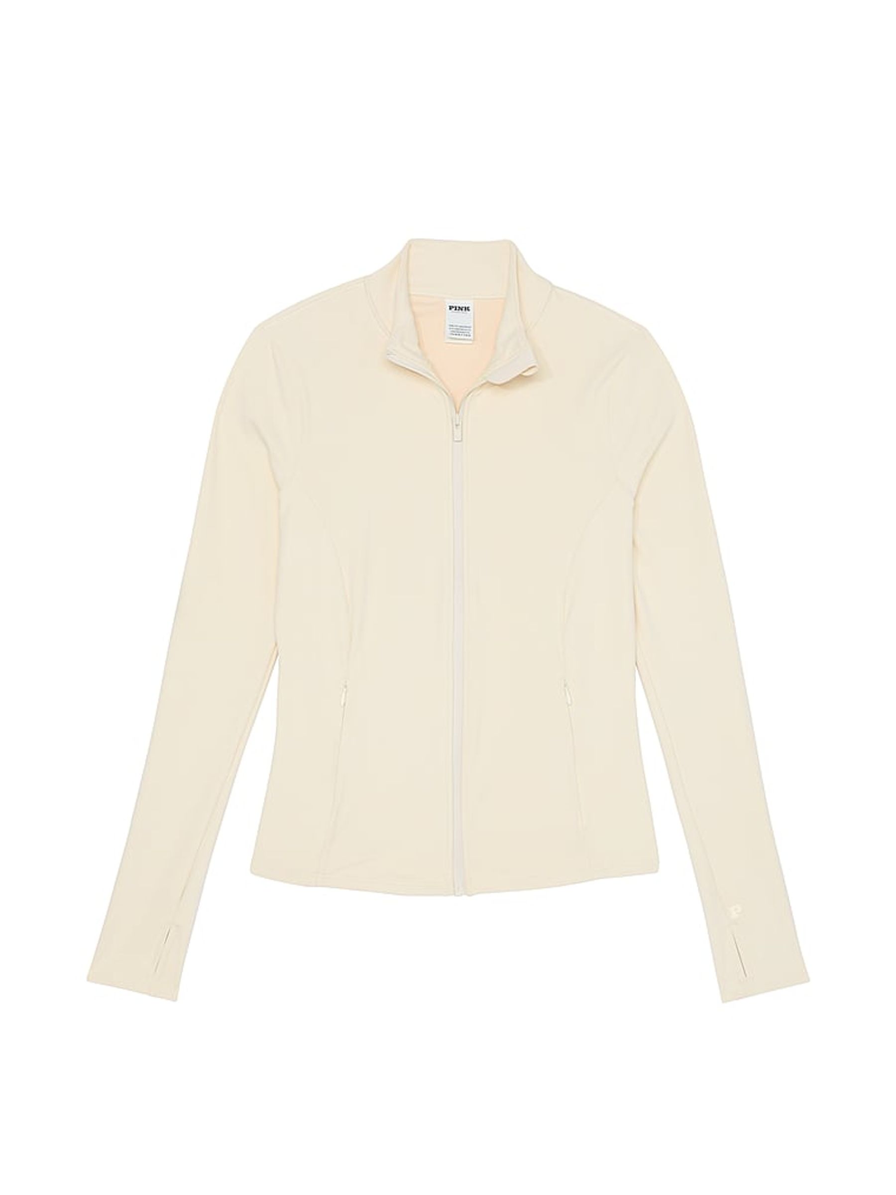 White Shell Relay Full Zip Jacket - Image 3 of 3