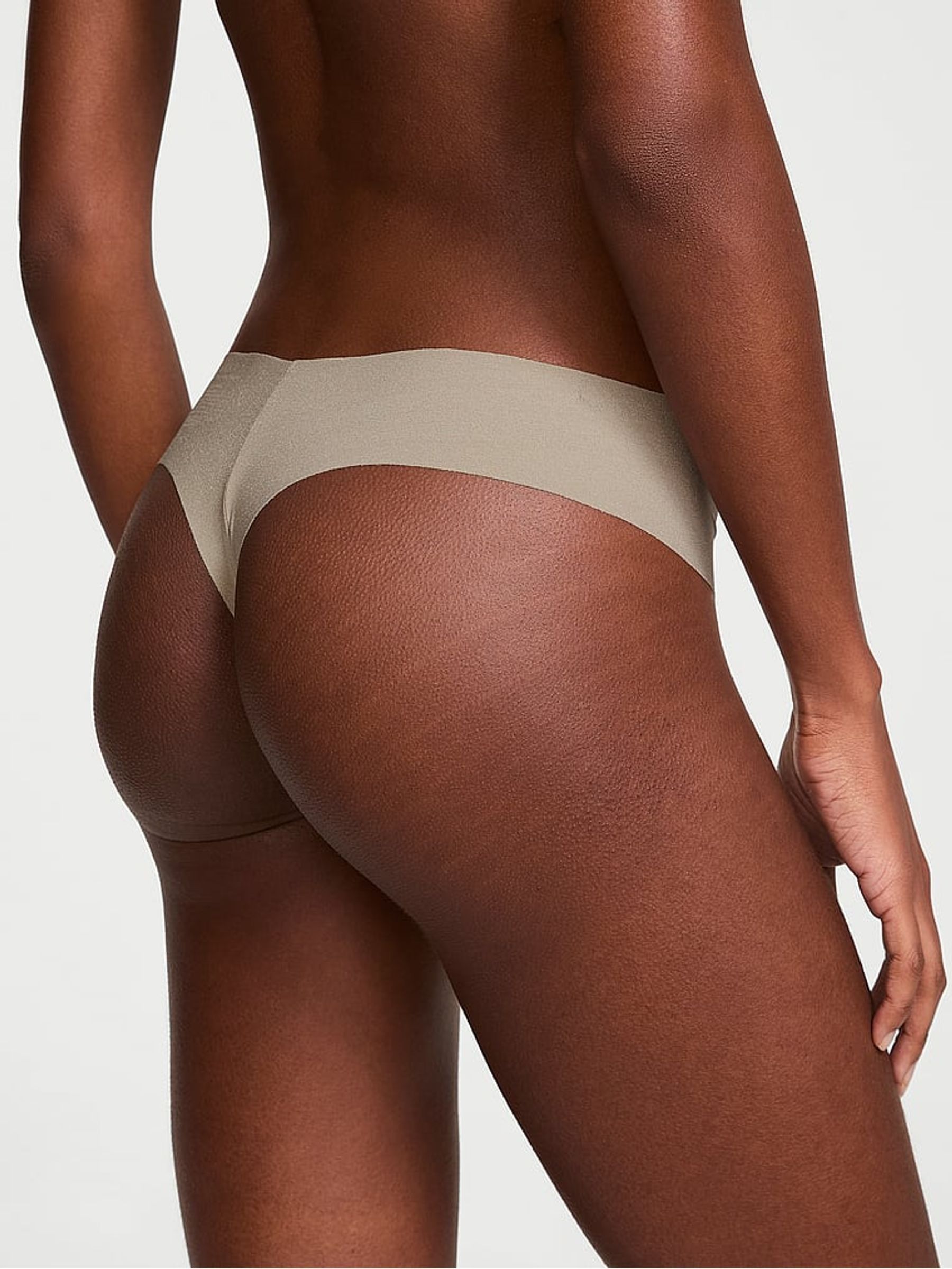 Turtle Dove Brown Thong Knickers - Image 2 of 3