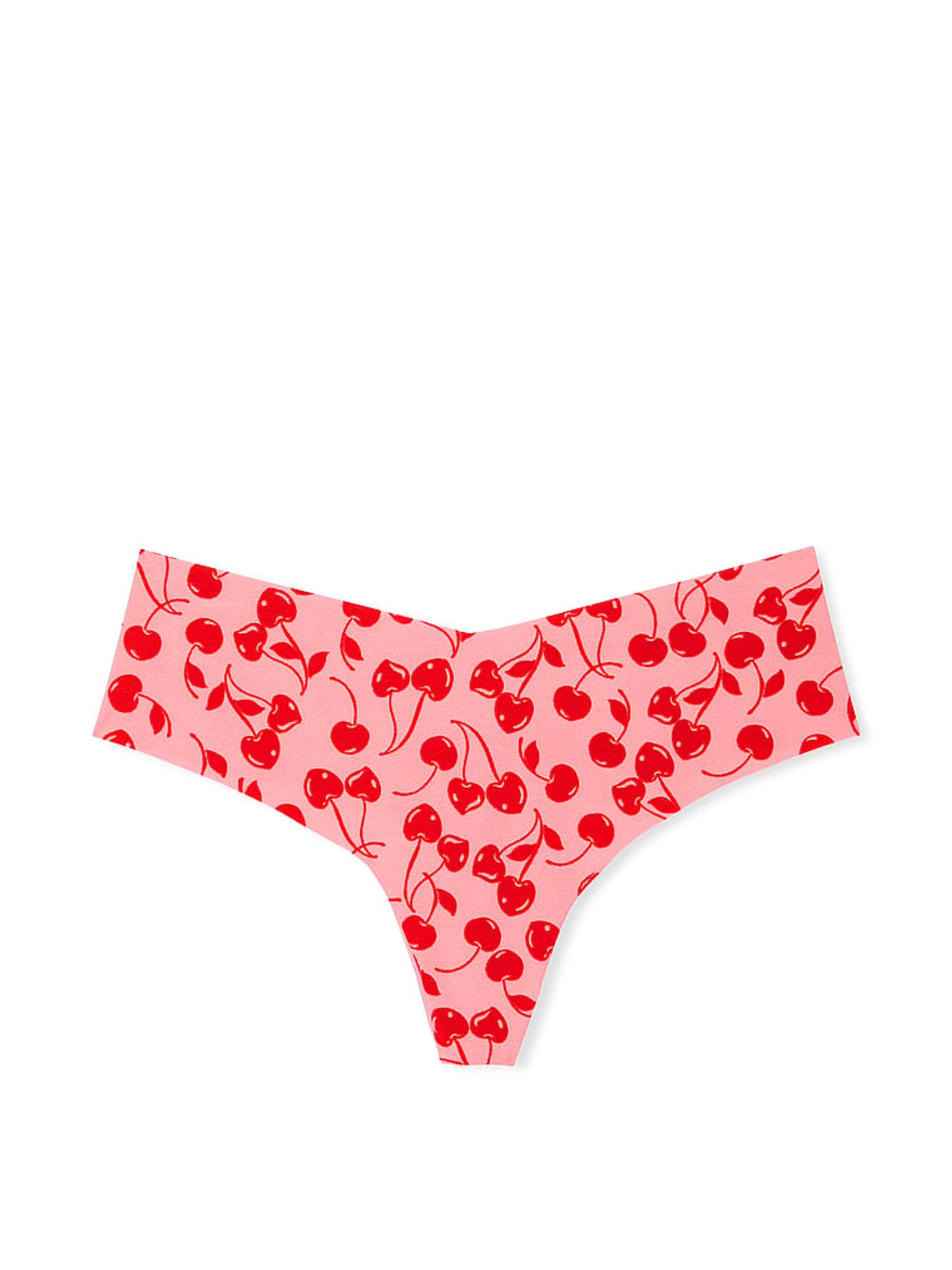 Pink Hope Cherries Thong Knickers - Image 2 of 2