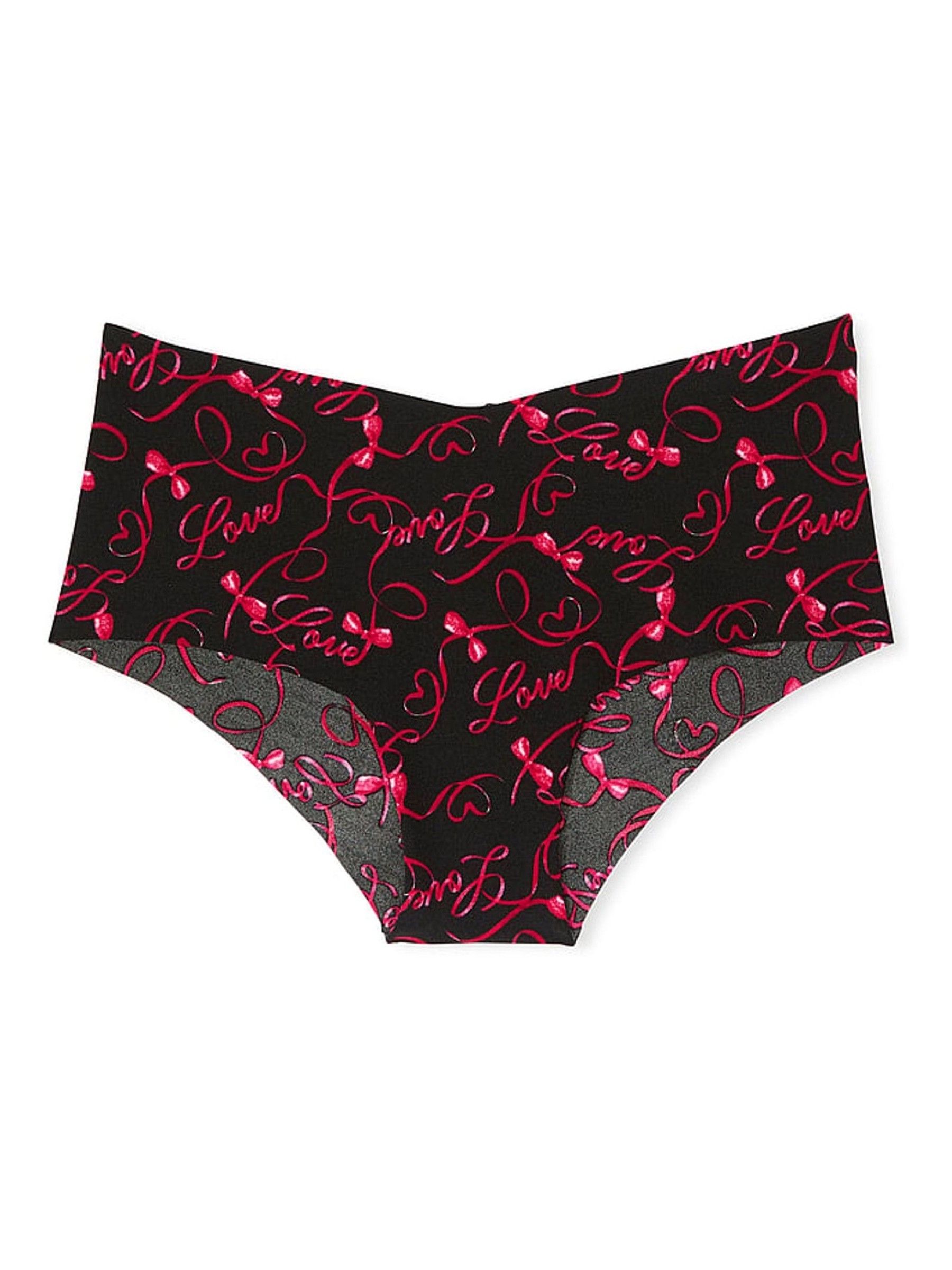 Black Love Script Cheeky Knickers - Image 3 of 3