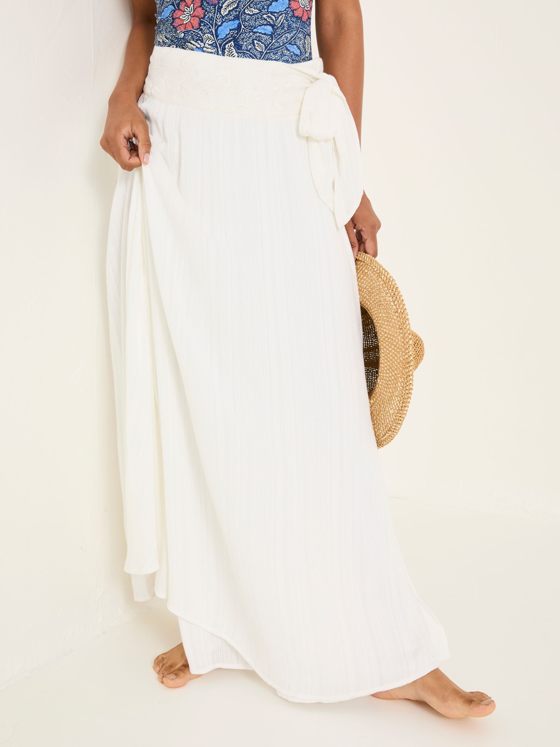Ivory Beachwear Wrap Skirt - Image 4 of 7