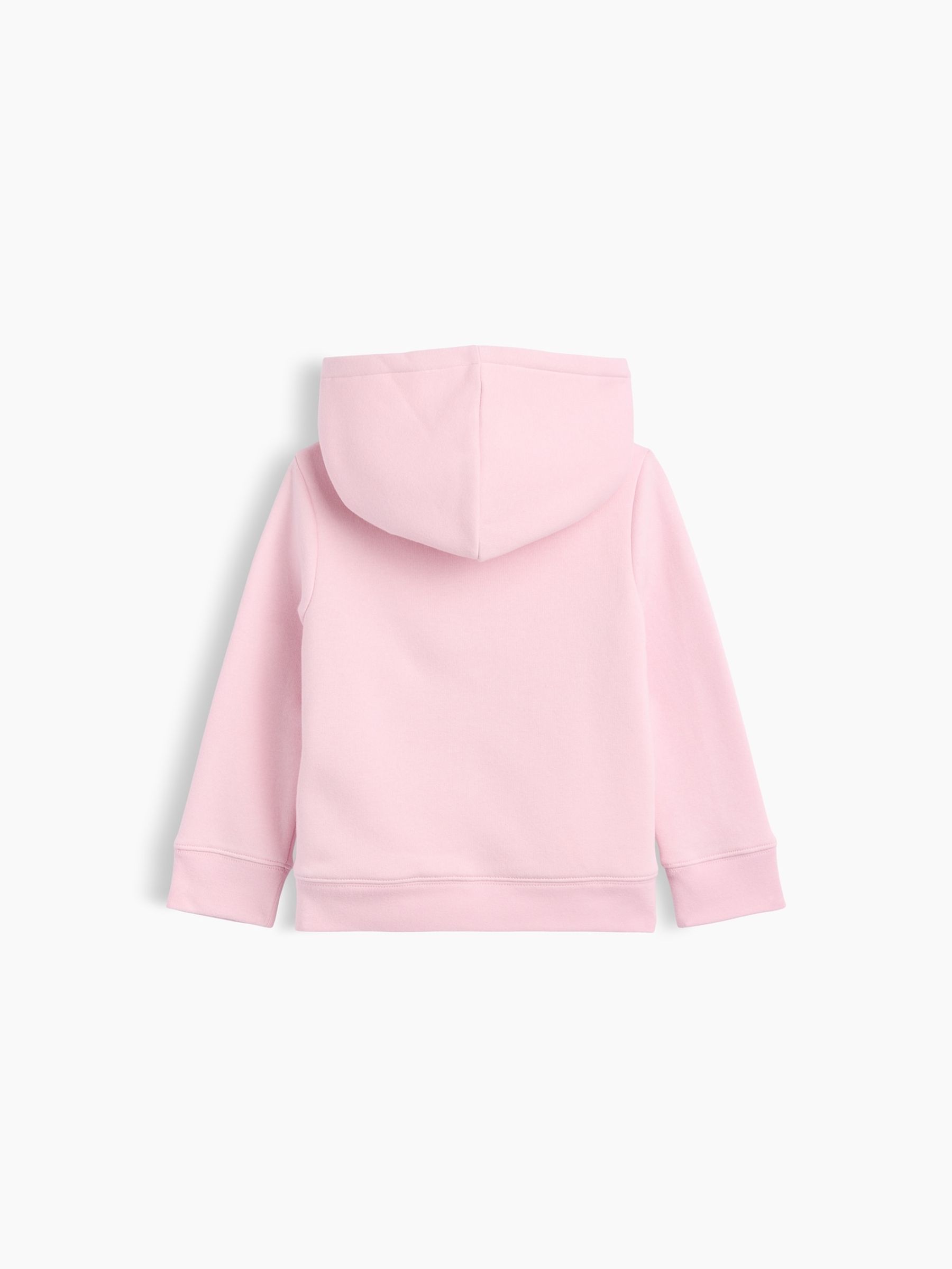Pink Heart Sherpa-Lined Logo Zip-Up Hoodie - Image 2 of 3 Pink Heart Sherpa-Lined Logo Zip-Up Hoodie - Image 2 of 3