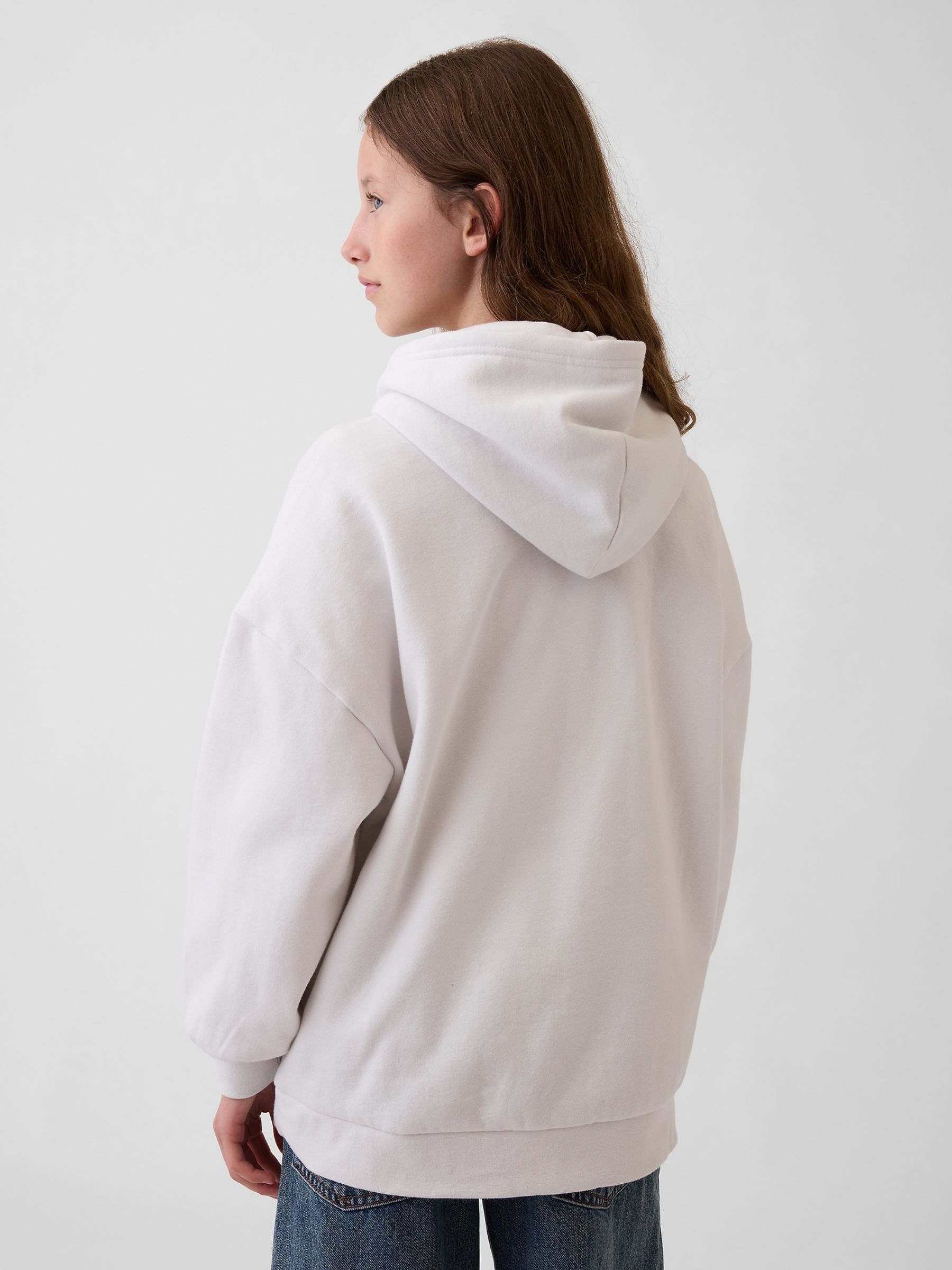 White Vintage Soft Oversized Hello Kitty Hoodie - Image 2 of 4 White Vintage Soft Oversized Hello Kitty Hoodie - Image 2 of 4