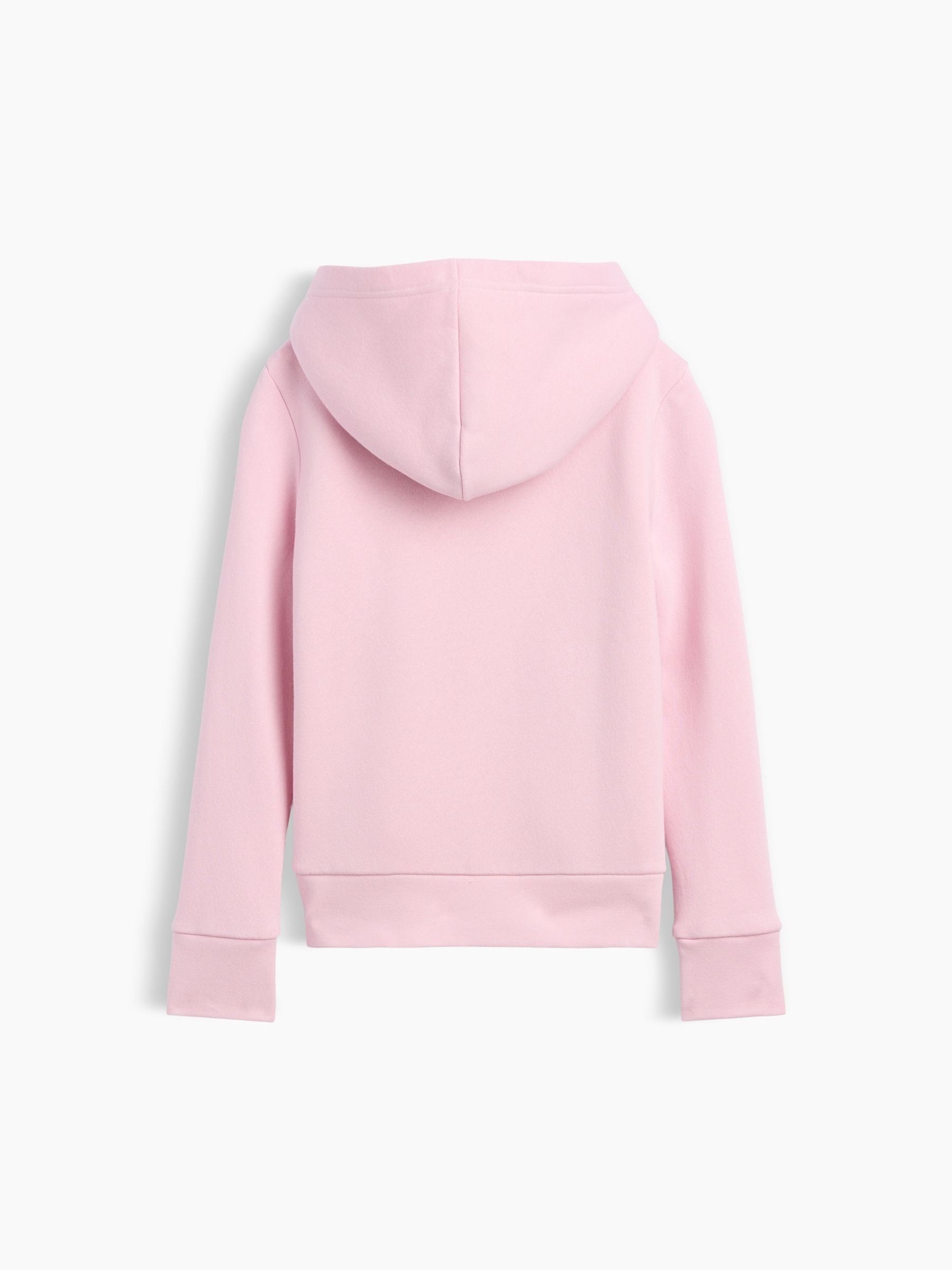 Pink Butterfly Sherpa-Lined Logo Zip-Up Hoodie - Image 2 of 3