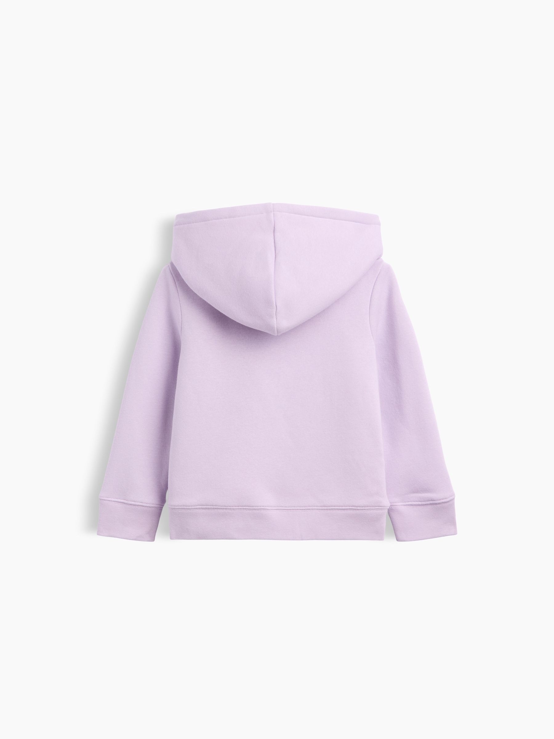 Purple Butterfly Sherpa-Lined Logo Zip-Up Hoodie - Image 2 of 3 Purple Butterfly Sherpa-Lined Logo Zip-Up Hoodie - Image 2 of 3